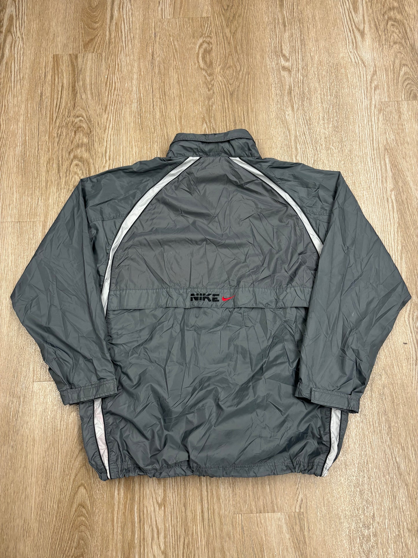 Y2K Nike Center Check Windbreaker