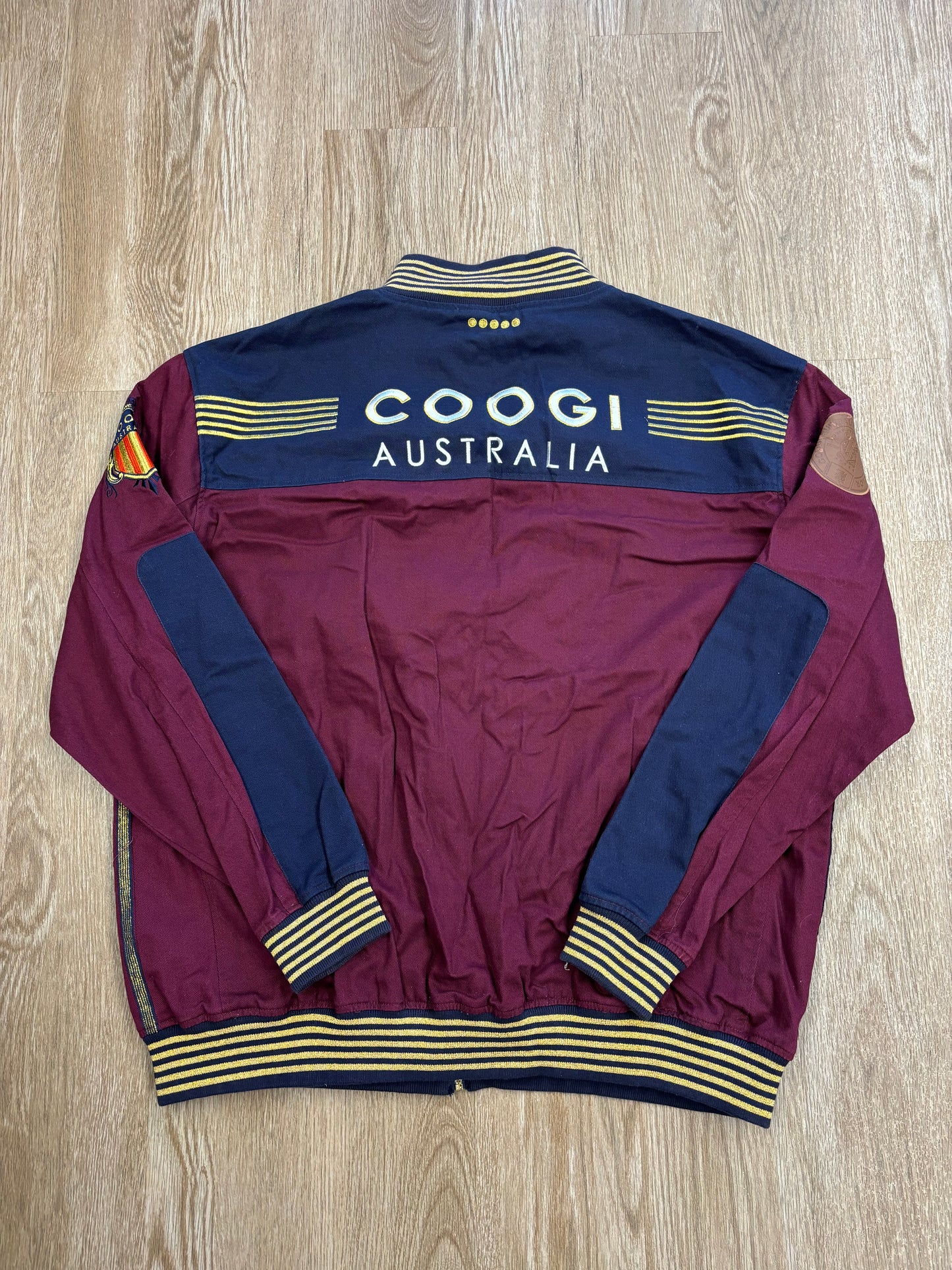 Vintage Coogi Australia Embroidered Racing Jacket