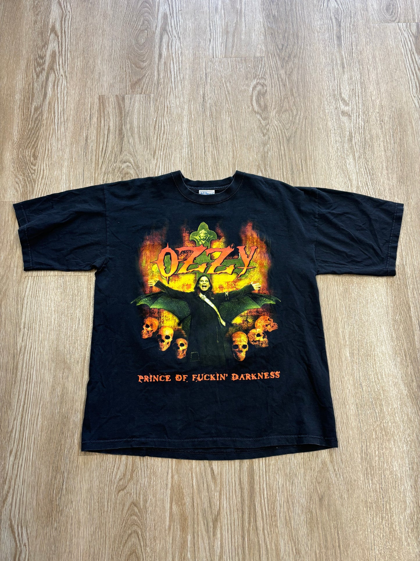 2002 Ozzy Osbourne “Prince of F*ckin Darkness” Ozzfest Tee