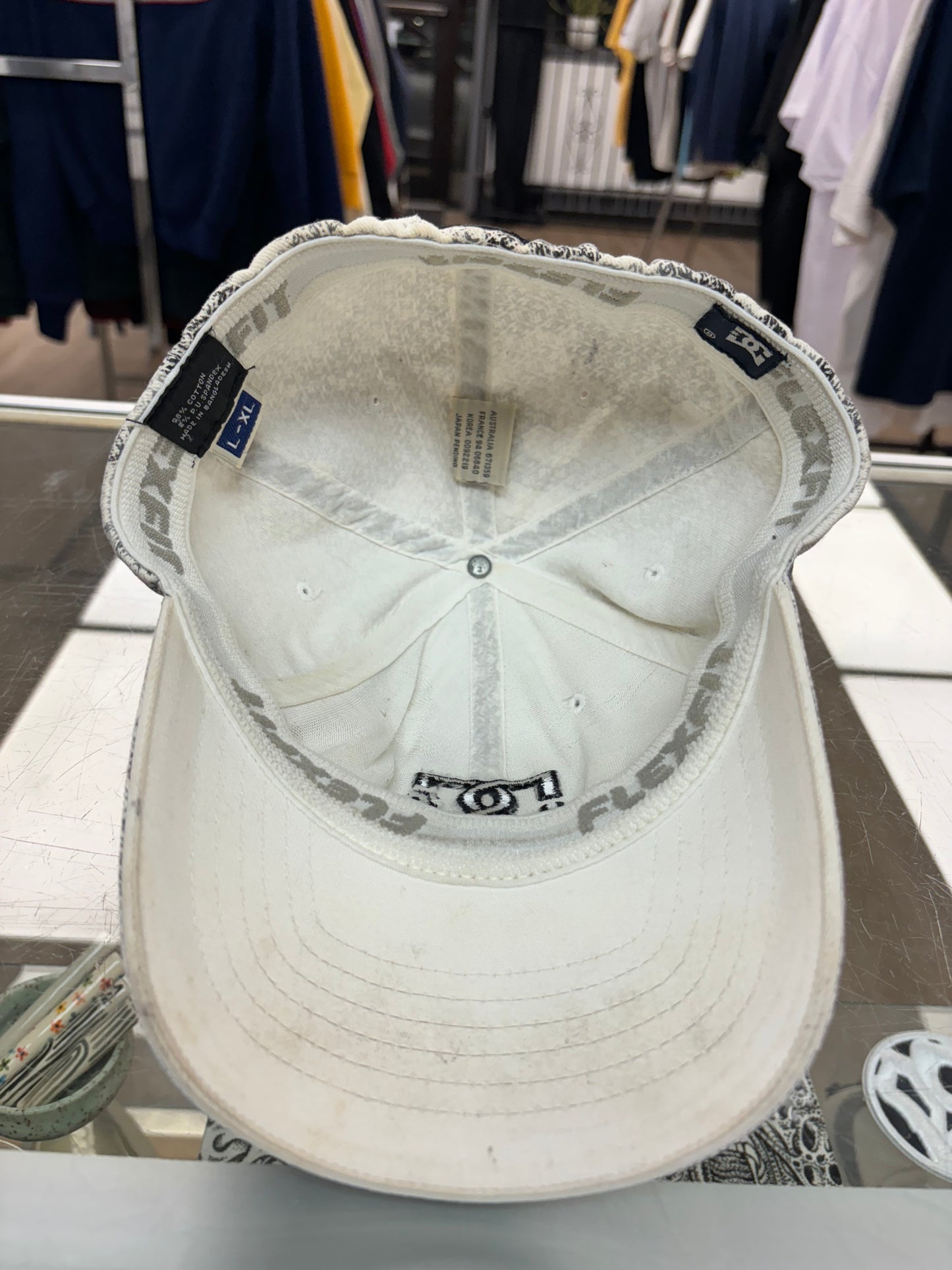 Y2K DC Shoes Camo Fitted Cap