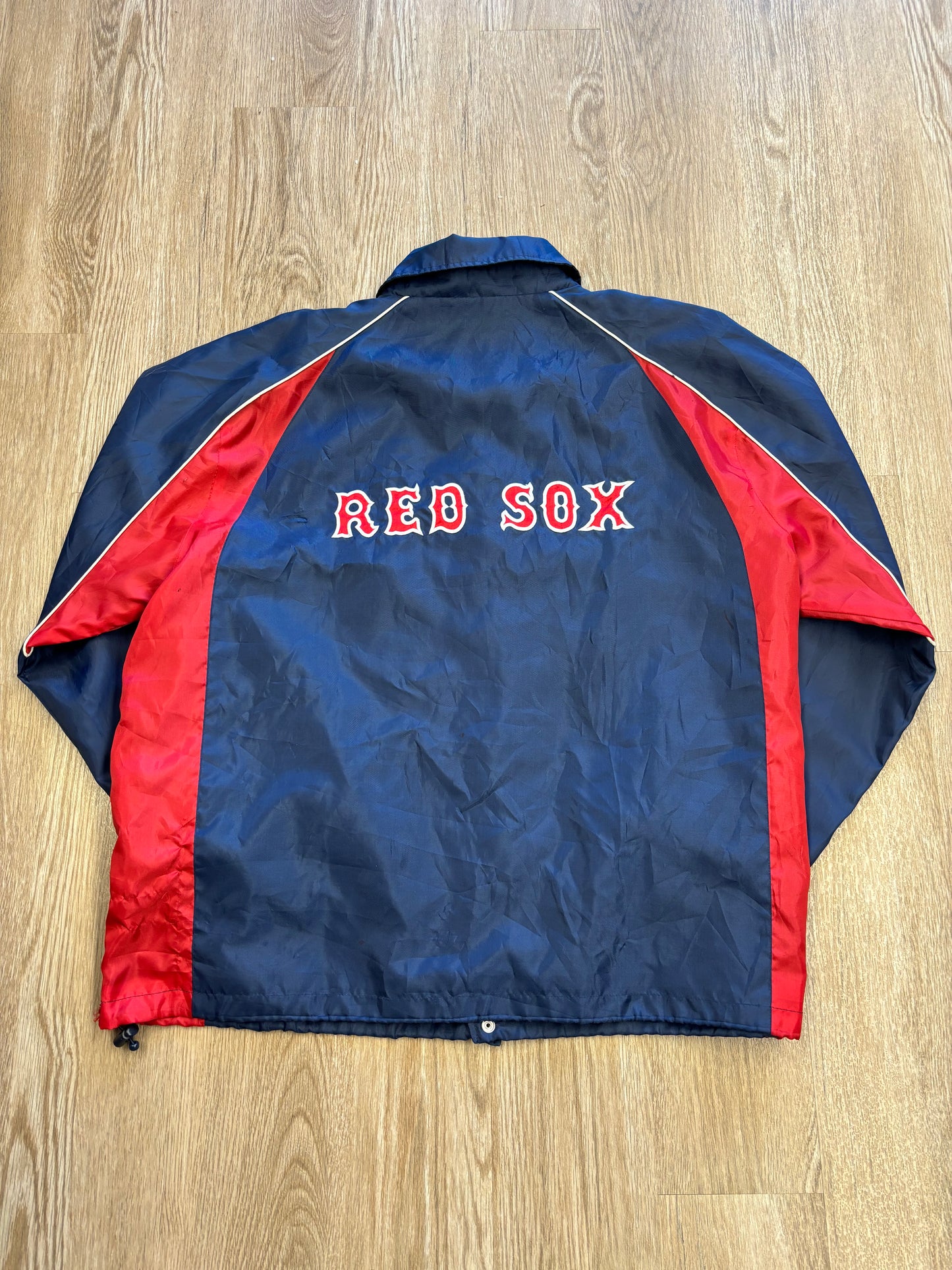 Vintage Boston Red Sox Embroidered Winbreaker Jacket