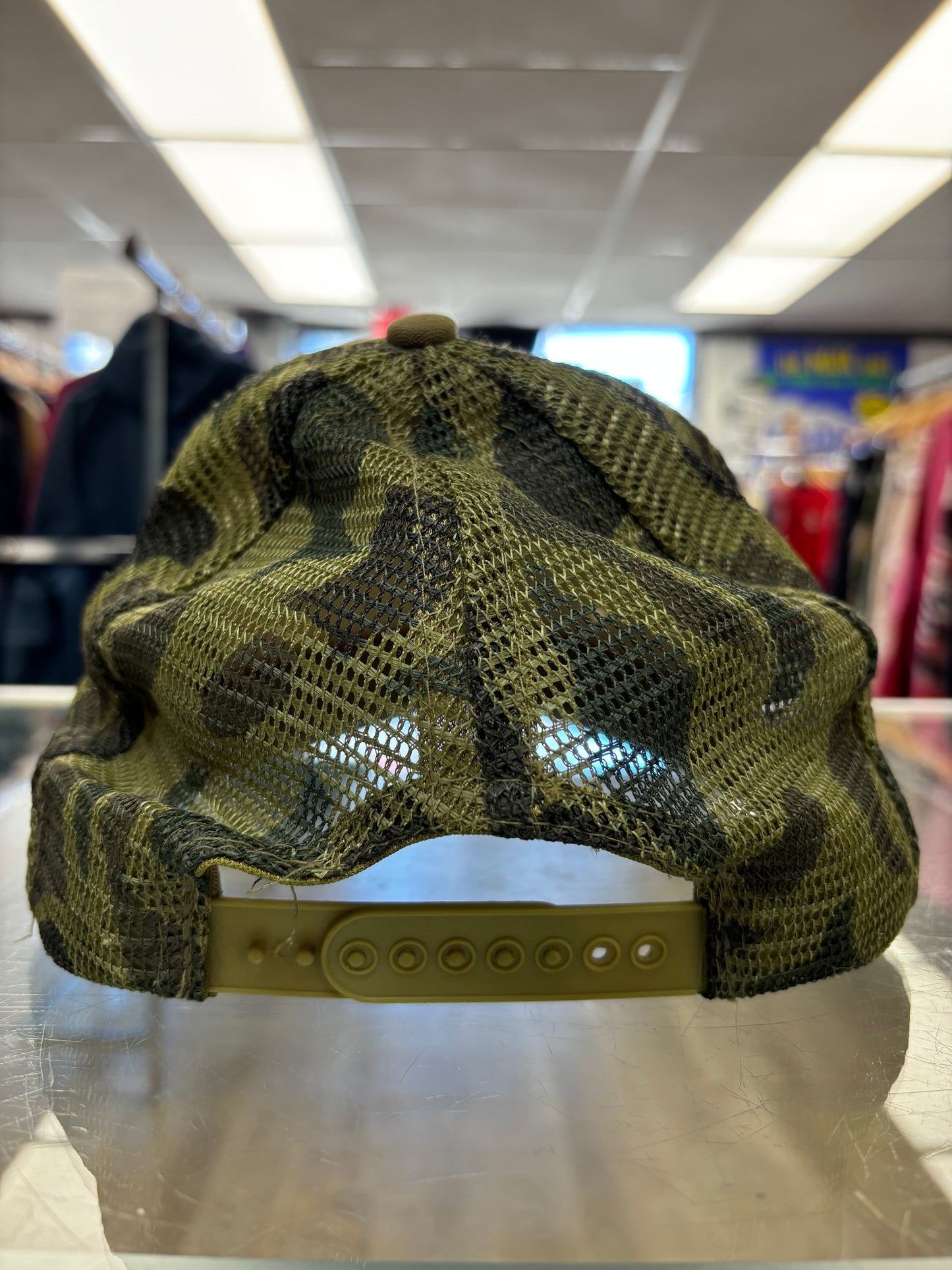 1990 Operation Desert Storm Saudi Arabia Camo Trucker Hat