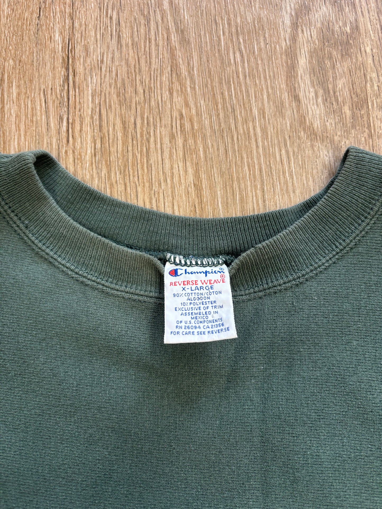 1990s Champion Reverse Weave Embroidered Crewneck