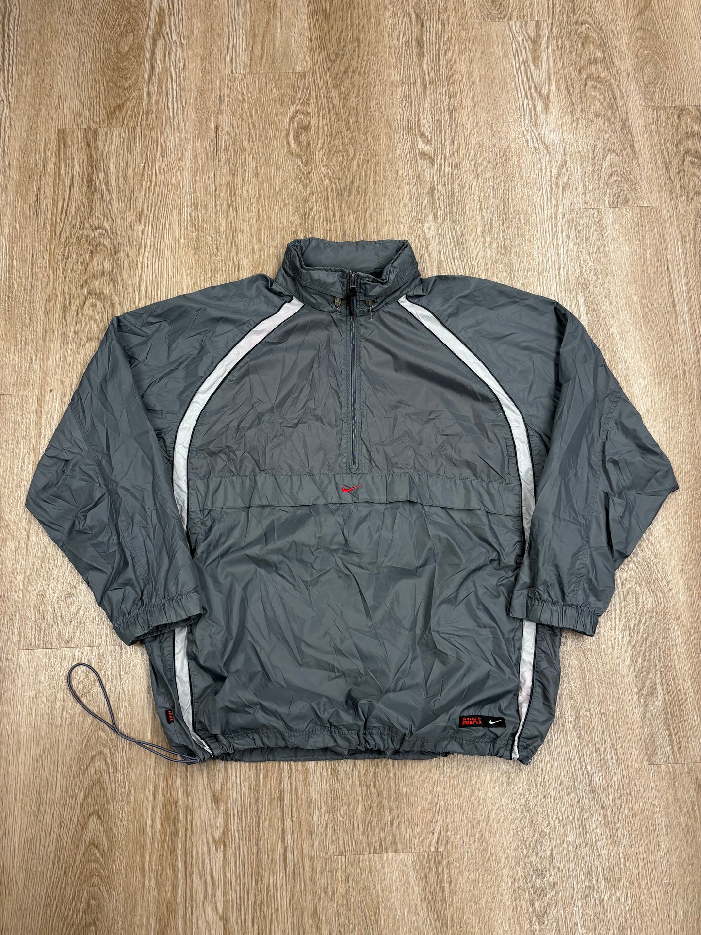 Y2K Nike Center Check Windbreaker
