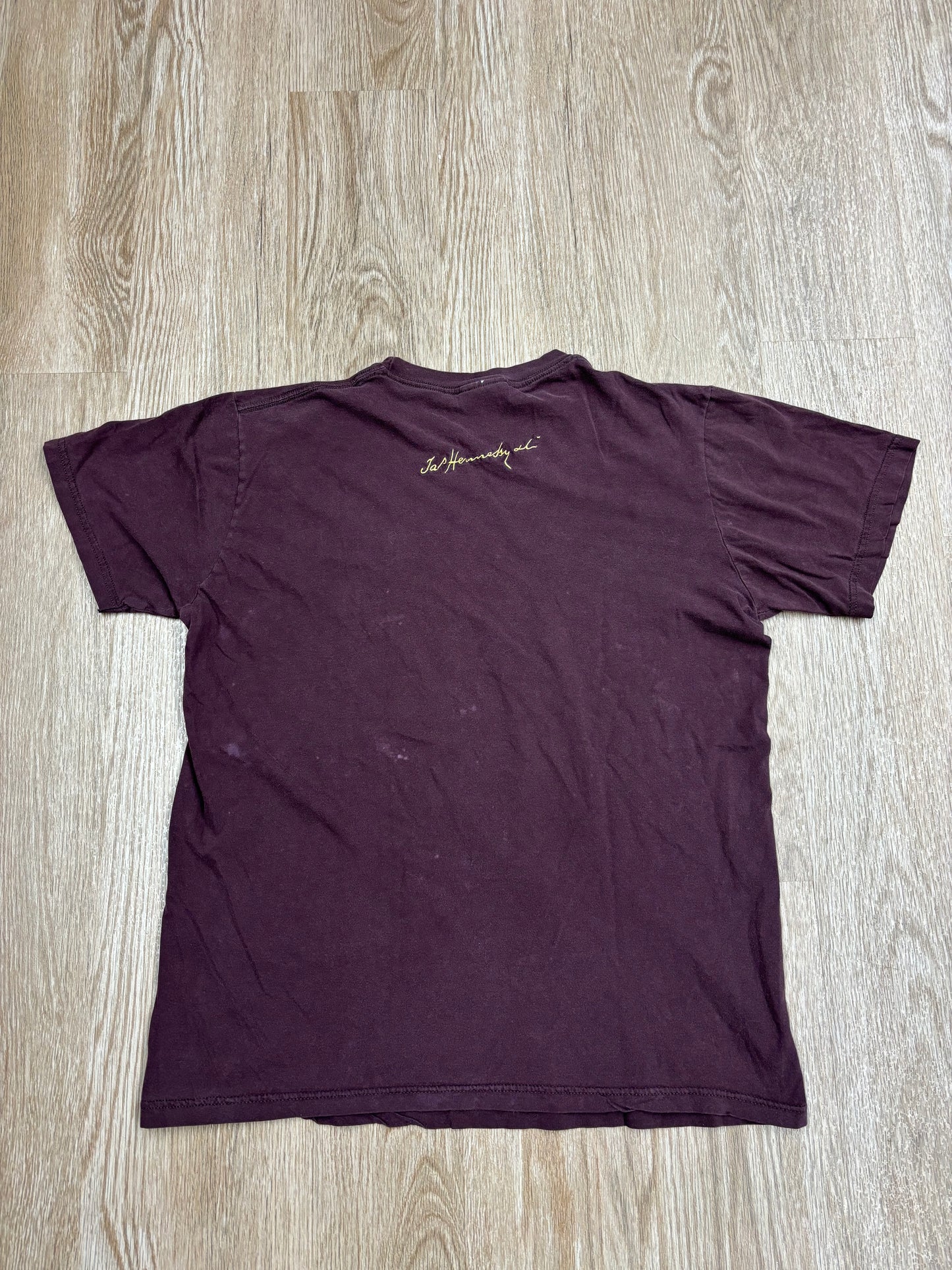 1990s Hennessy Cognac Faded Embroidered Tee