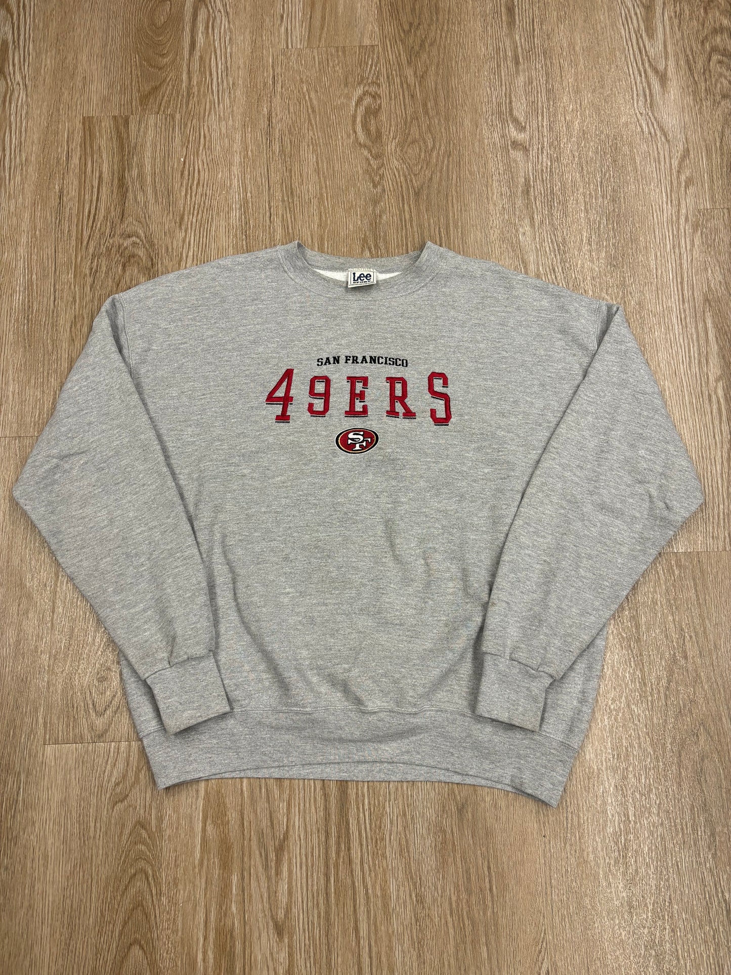 1990s San Francisco 49ers Embroidered Crewneck