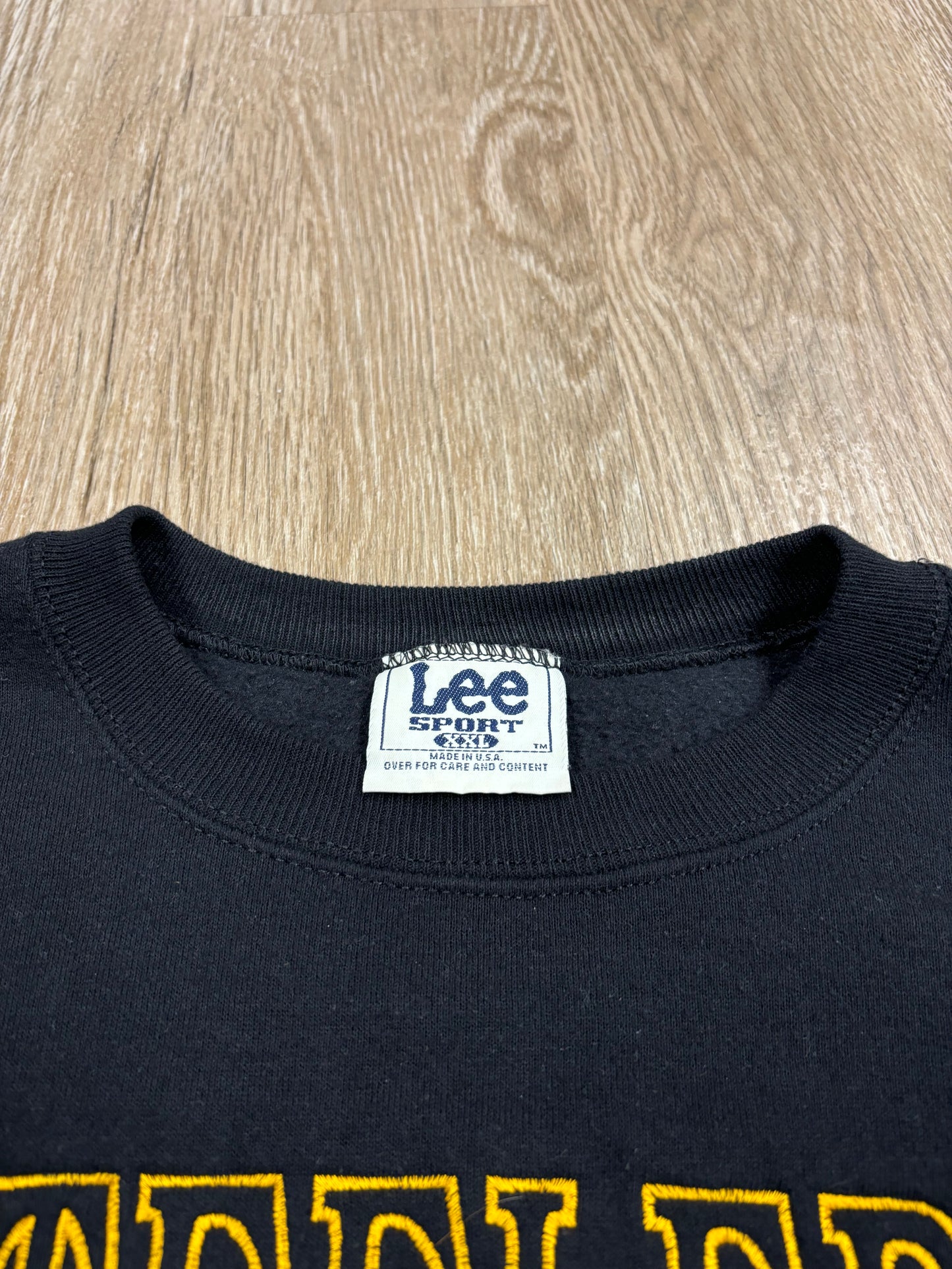 1990s Pittsburgh Steelers Lee Sport Embroidered Crewneck