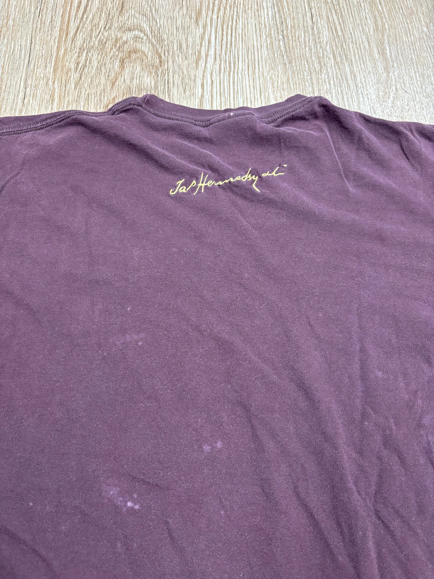 1990s Hennessy Cognac Faded Embroidered Tee