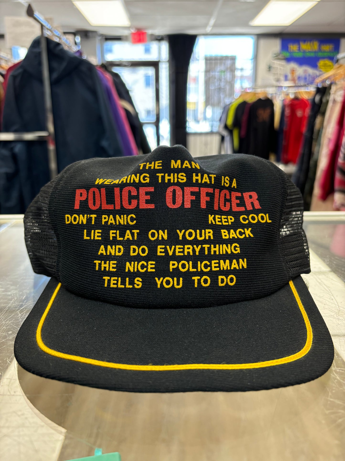 1980s Insane Kapital-Style Risqué Trucker Hat