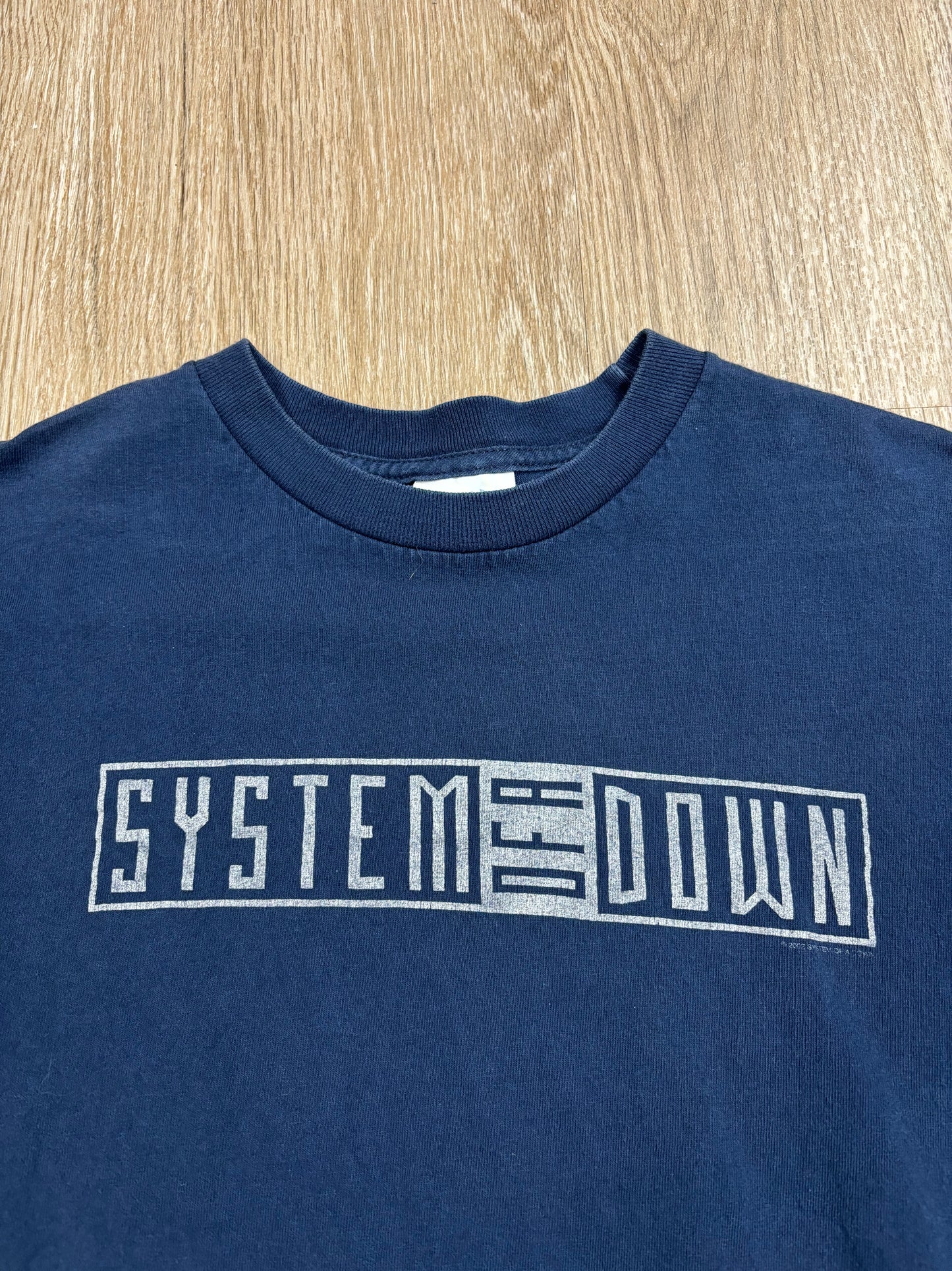 2002 System of a Down Band Tee
