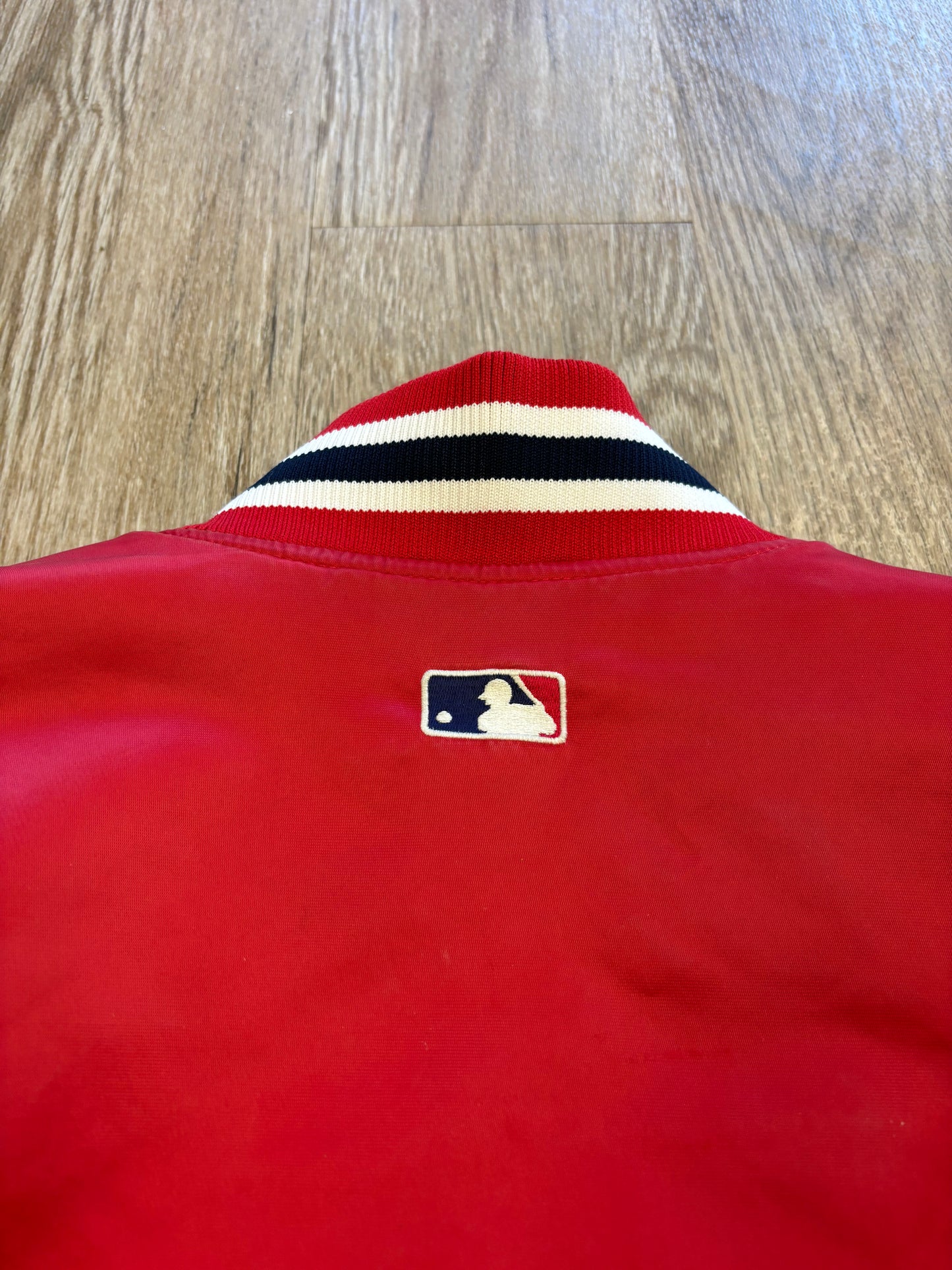 Vintage Boston Red Sox Satin Varsity Jacket