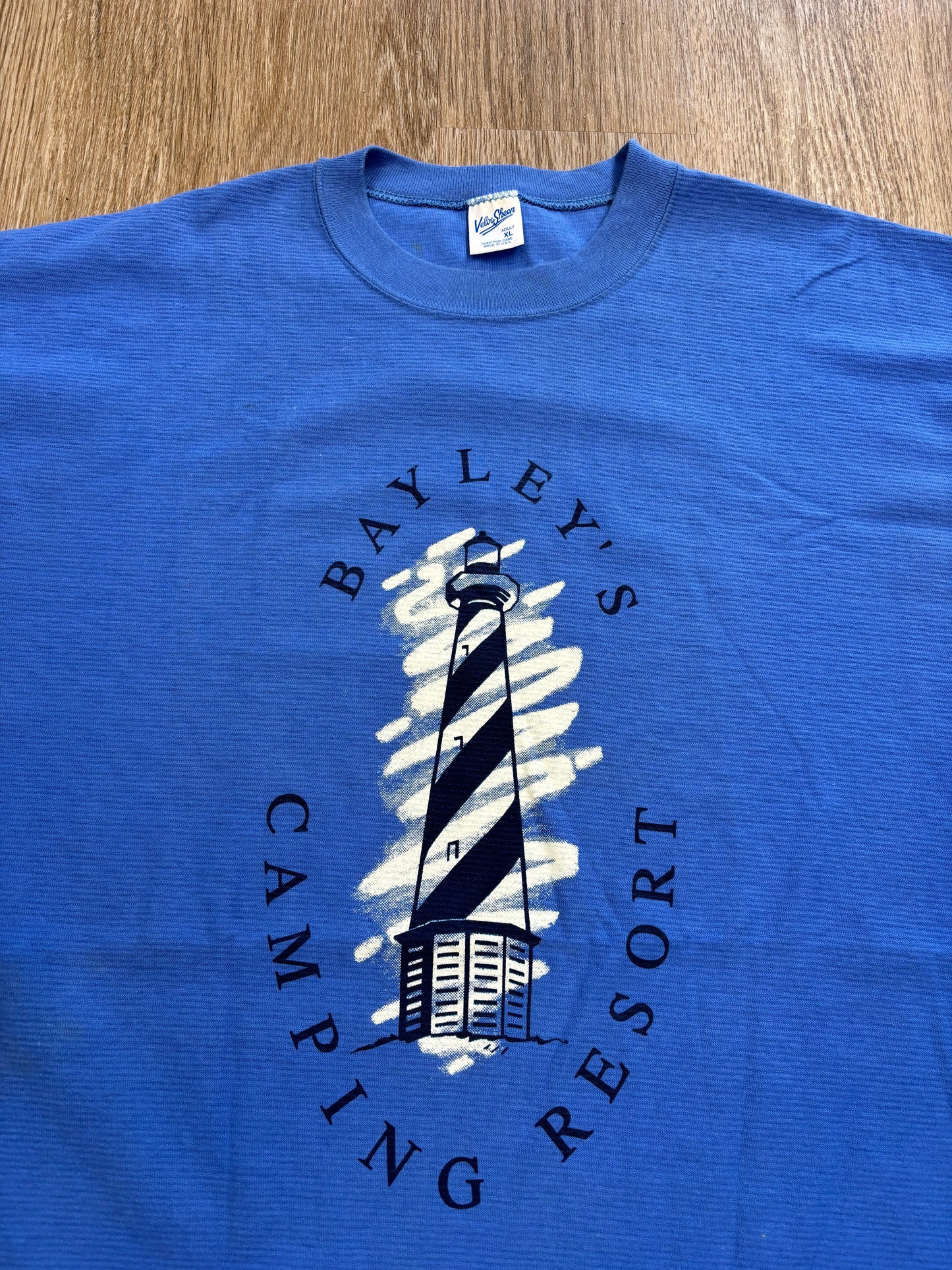 1980s Bayley’s Camping Resort Textured Tee