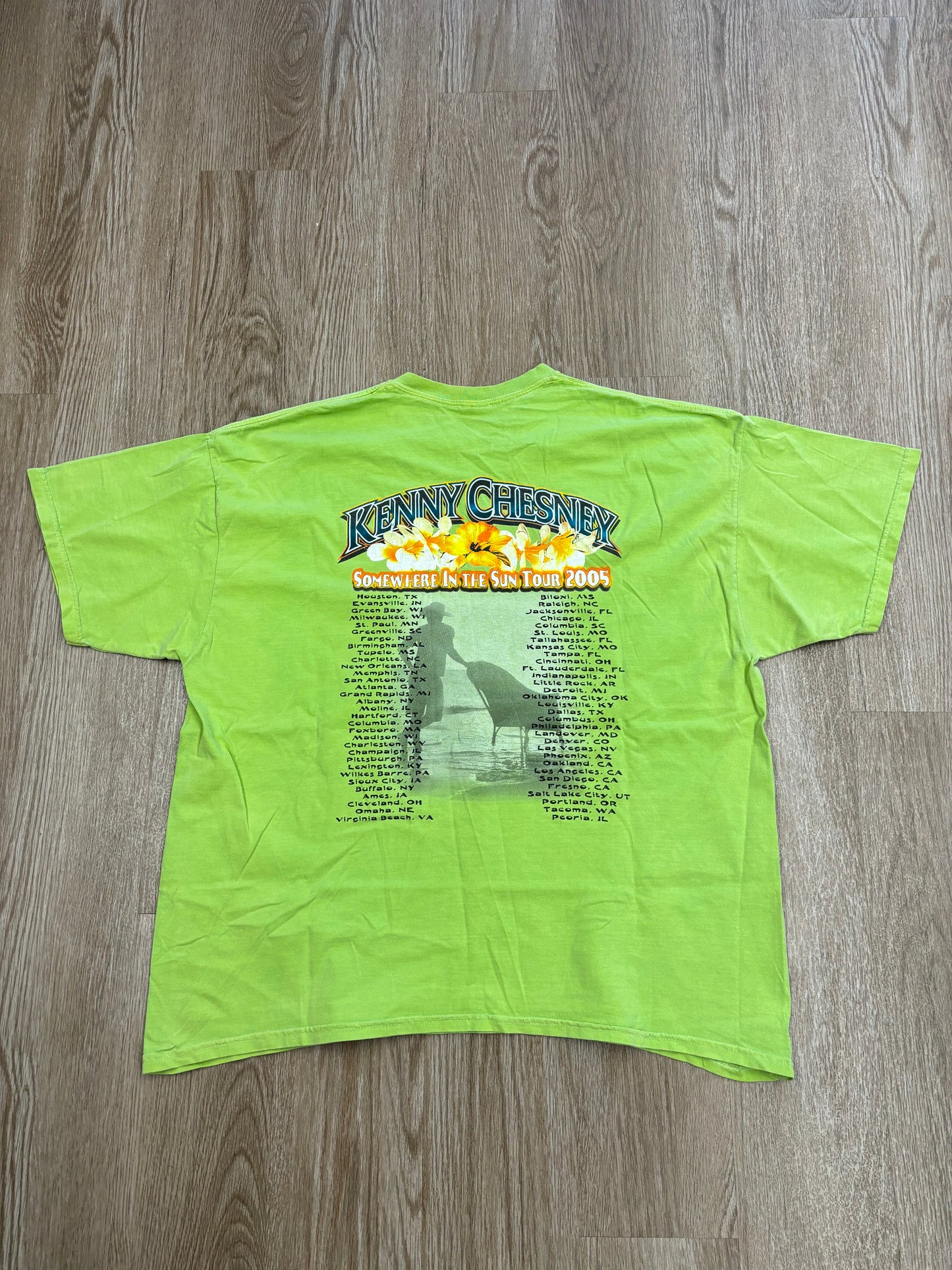 2005 Kenny Chesney “Somewhere in the Sun” Tour Tee
