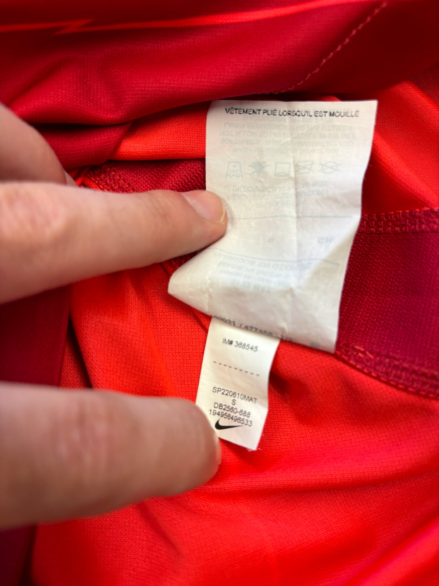 2022/2023 Nike Liverpool FC Mo Salah Authentic Soccer Kit RARE