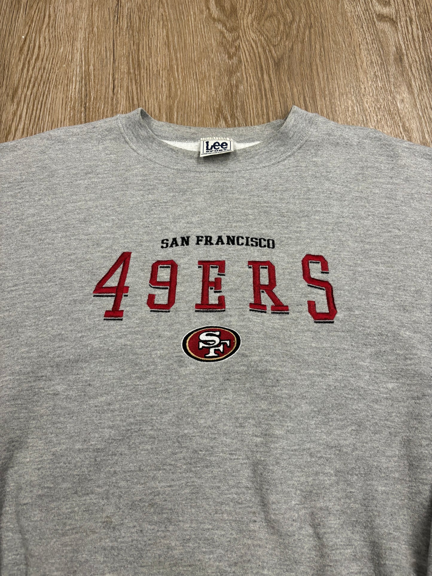 1990s San Francisco 49ers Embroidered Crewneck
