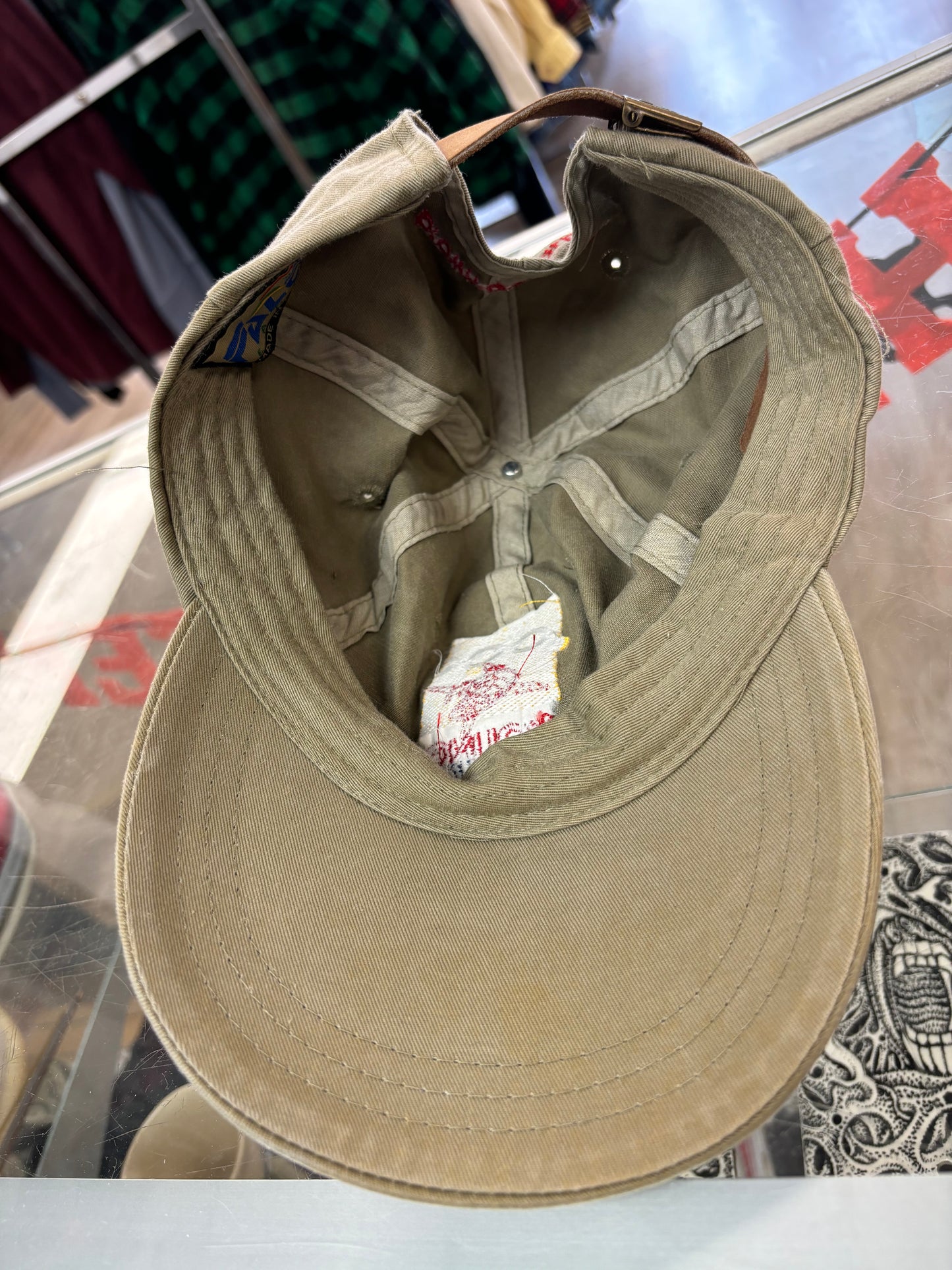 1990s Young America Shark Strap-Back Hat