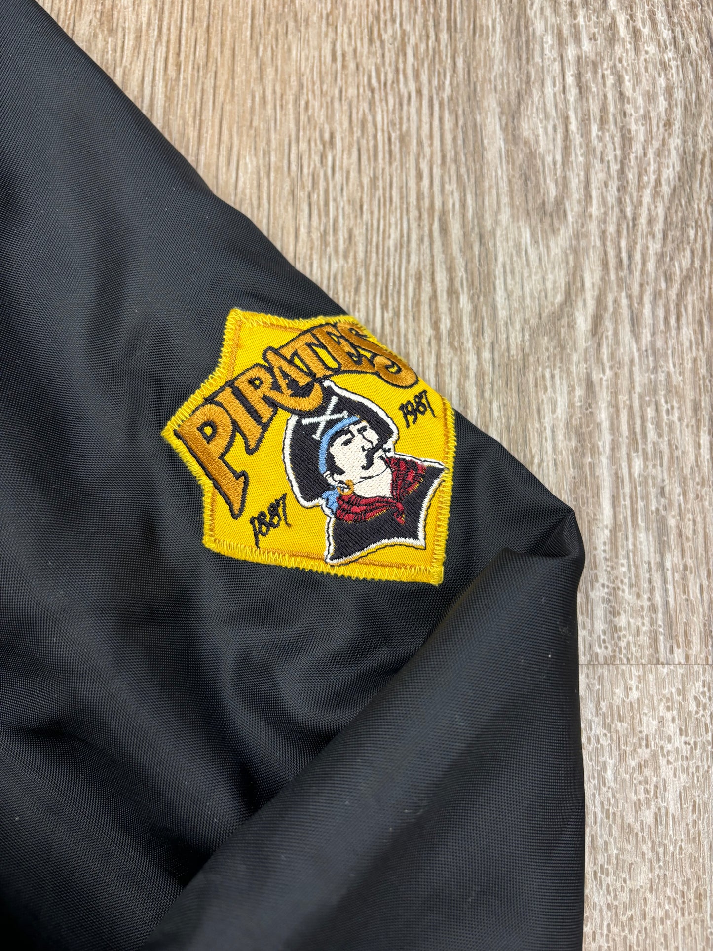 1987 Pittsburgh Pirates 100 Year Anniversary Satin Jacket