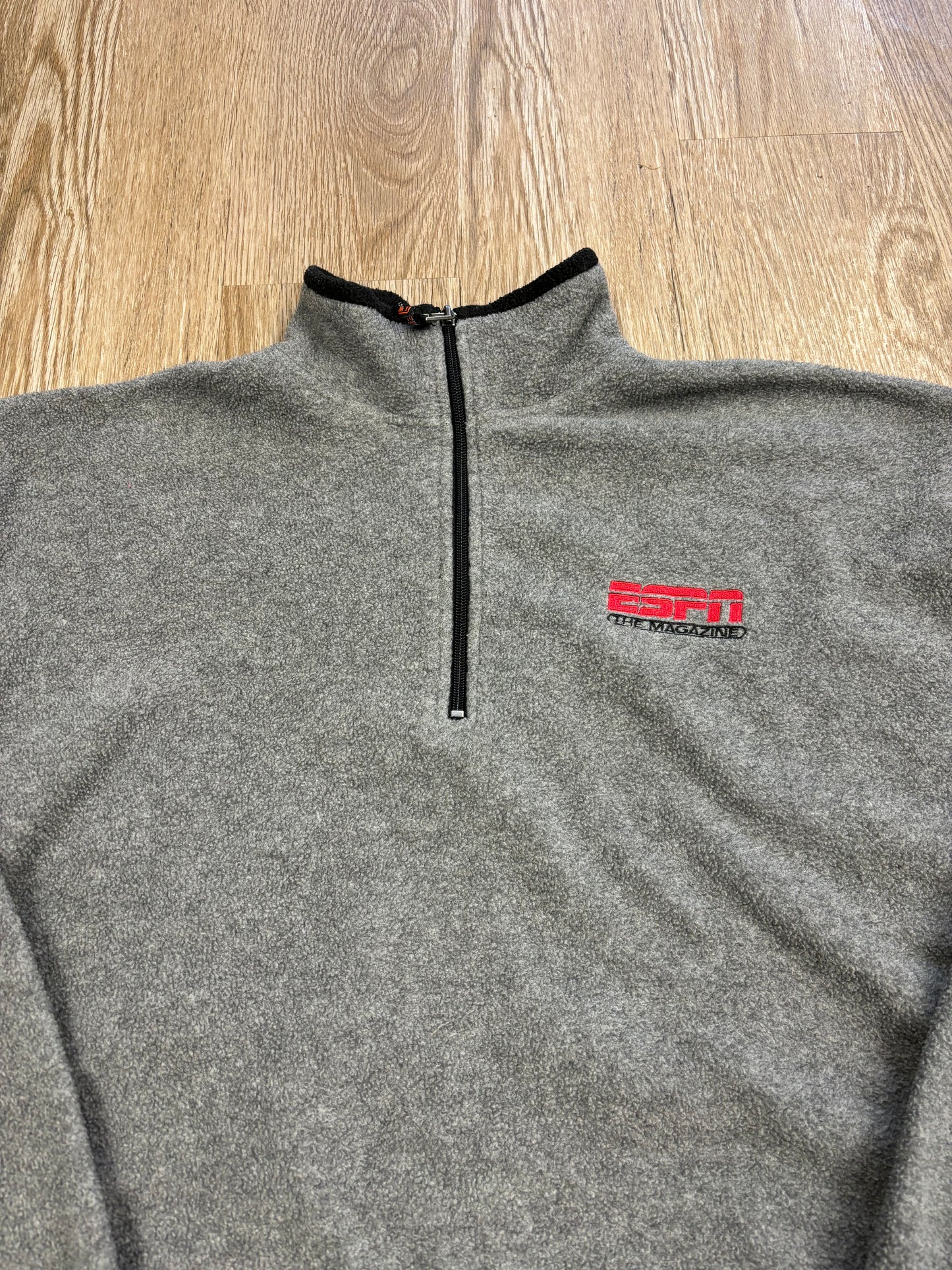 Y2K ESPN Magazine Quarter-Zip Fleece Jacket