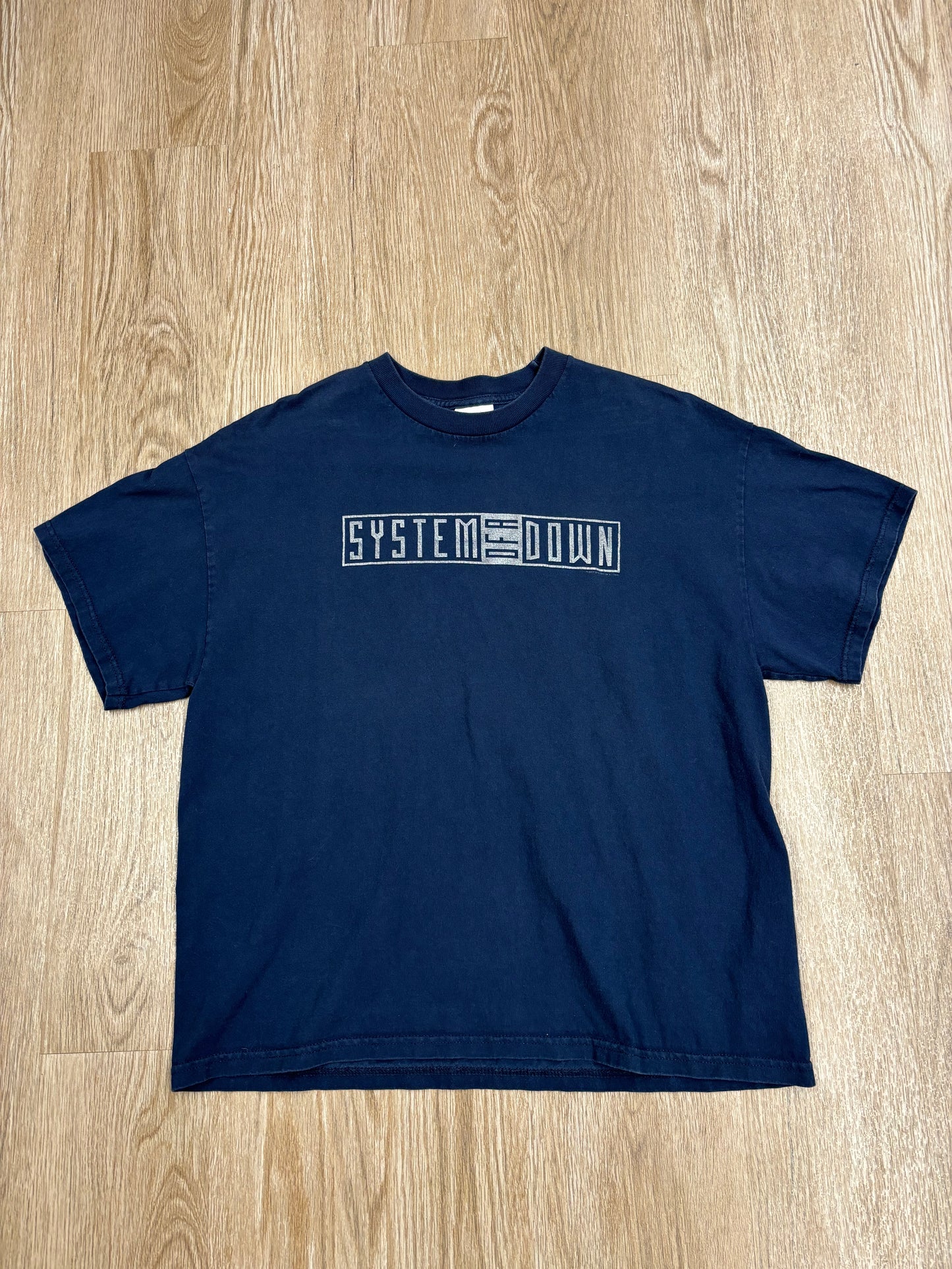 2002 System of a Down Band Tee