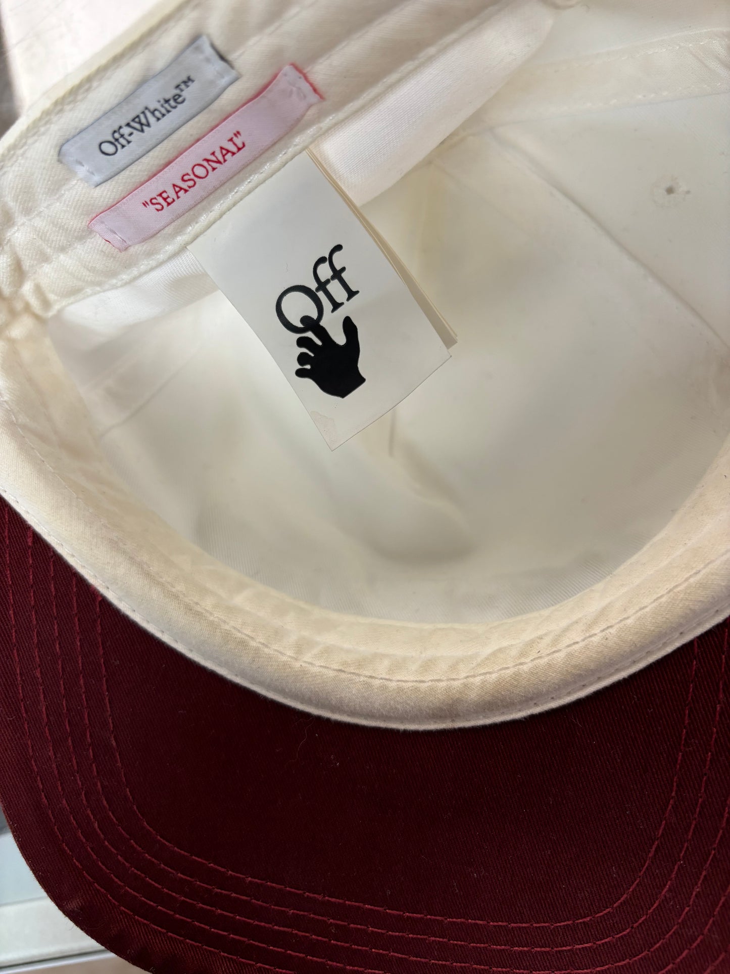 Off-White “Emotionally Available” Hat