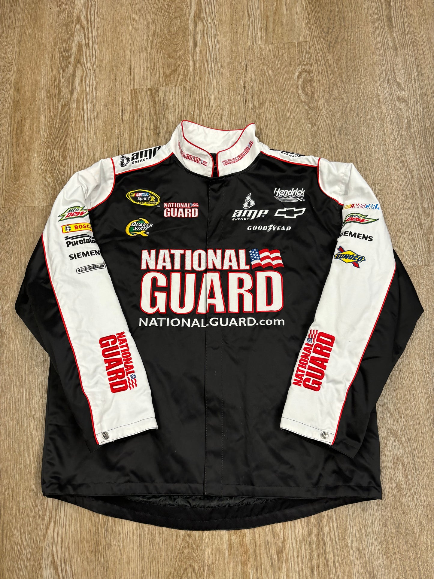Vintage Dale Earnhardt Jr. Embroidered Racing Jacket