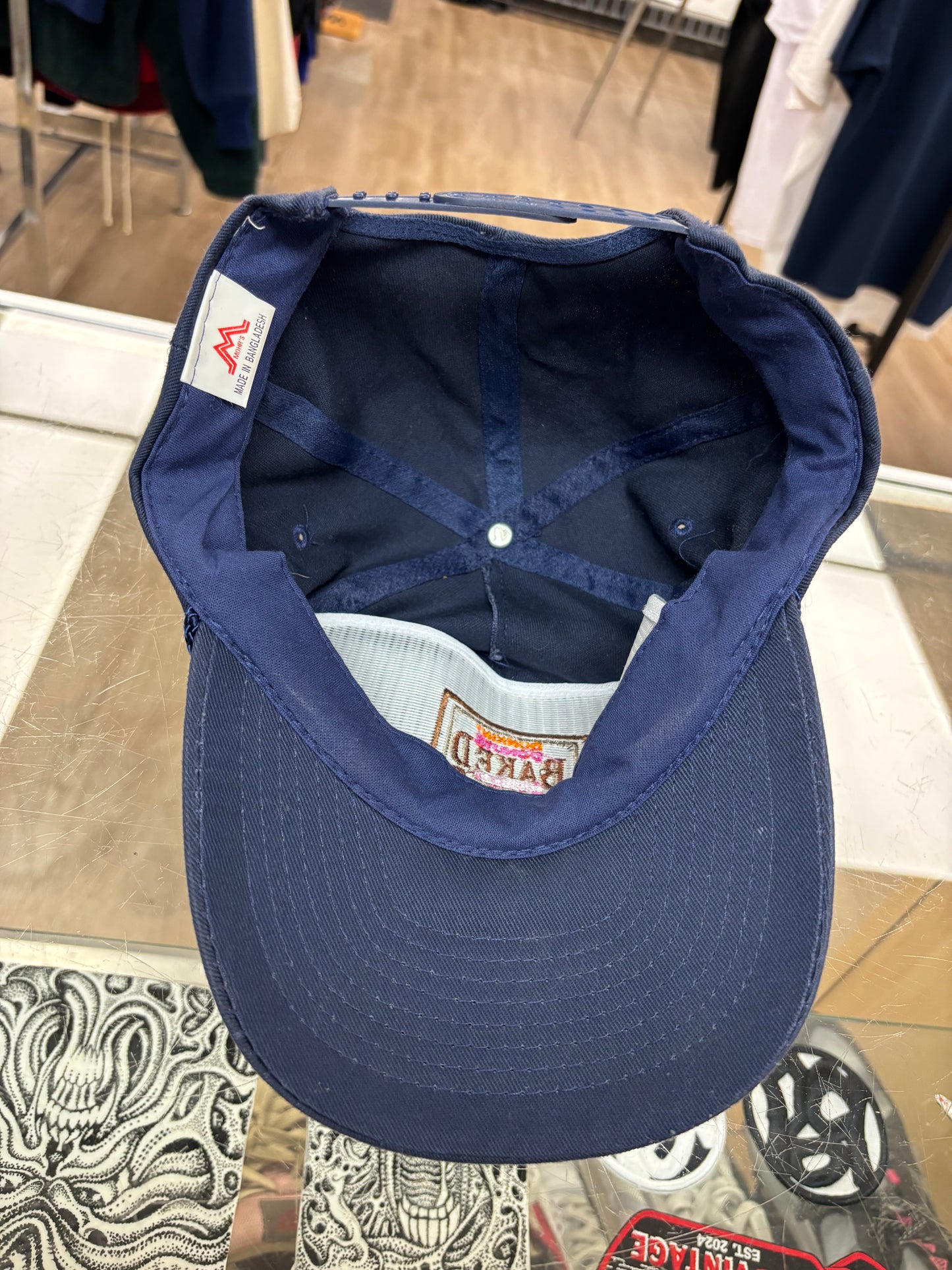 1990s Dunkin Donuts Bagel Promo Hat RARE