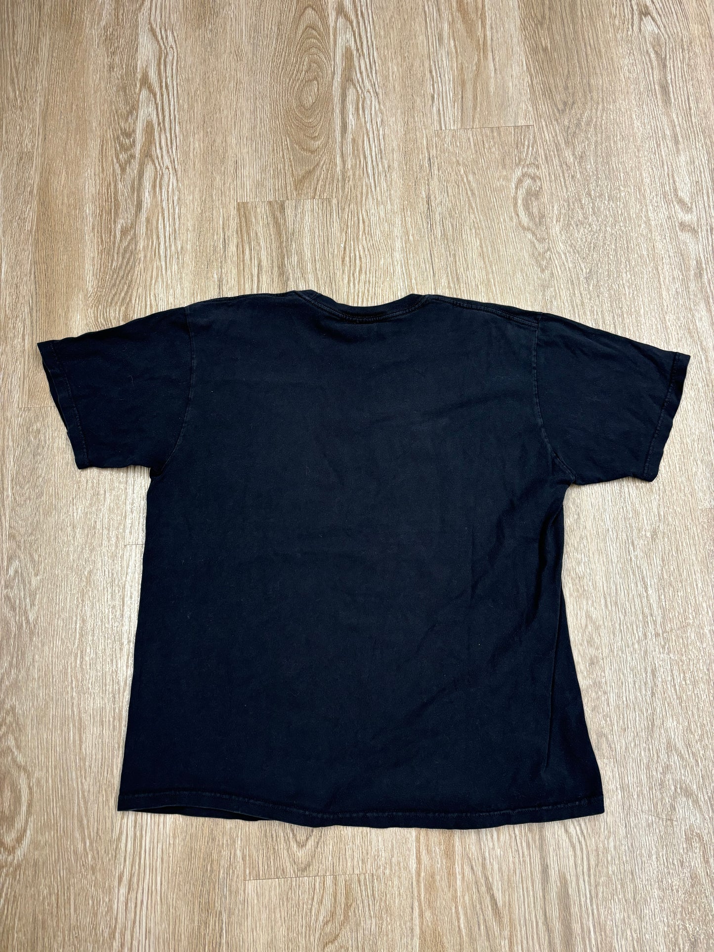 Y2K Stussy Snake Charmer Faded Black Tee