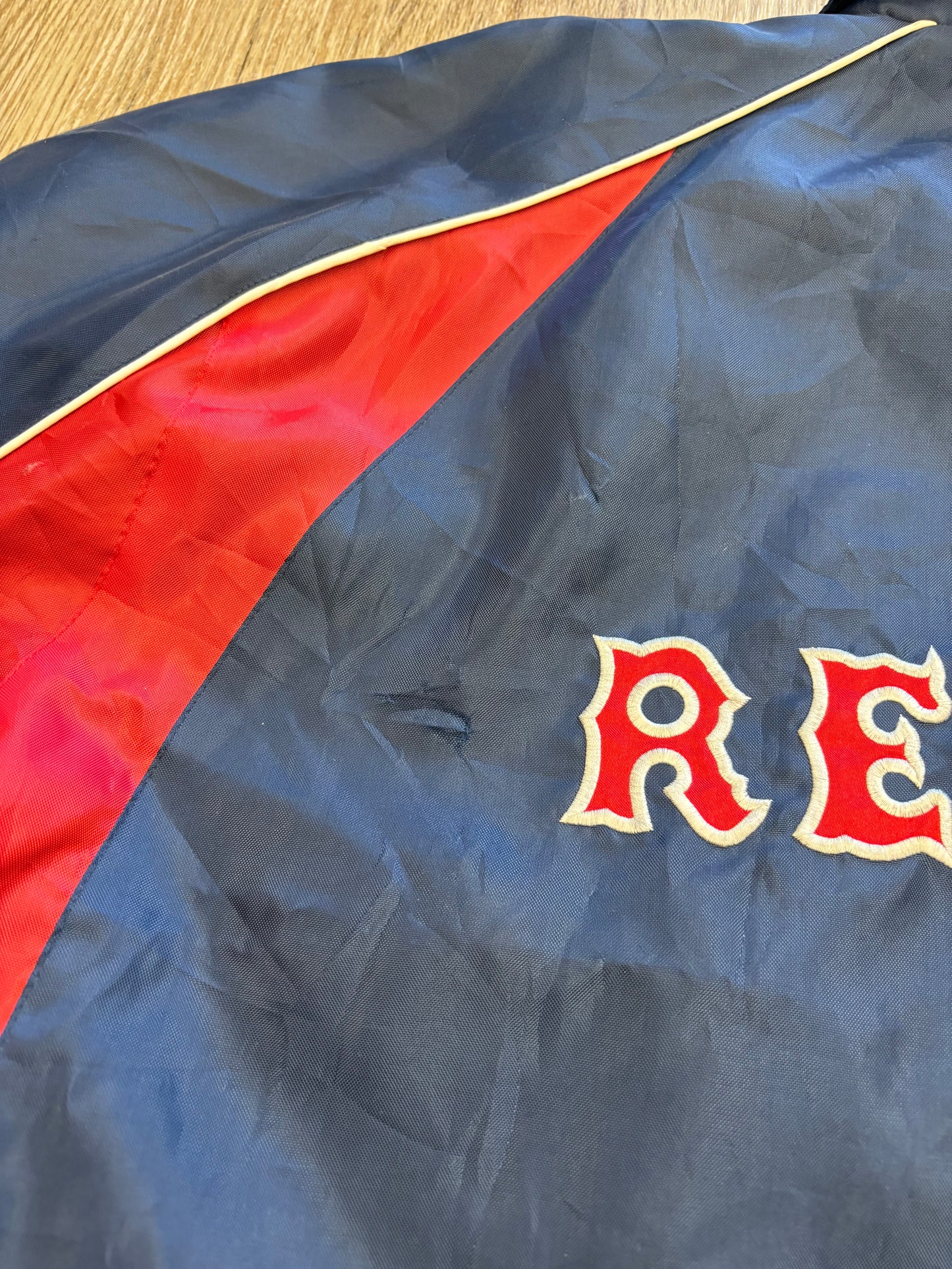 Vintage Boston Red Sox Embroidered Winbreaker Jacket