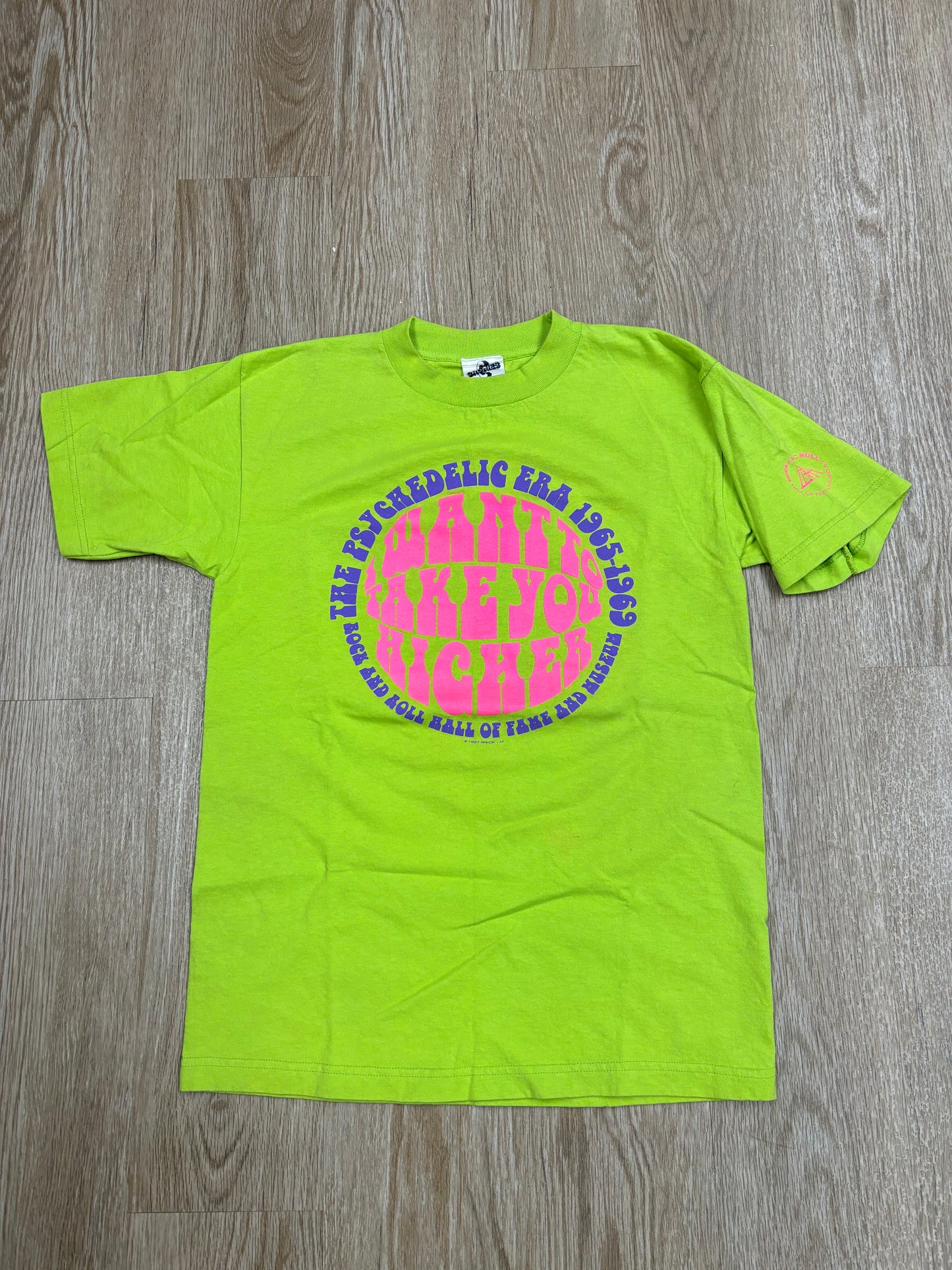 1997 Rock & Roll Hall of Fame Psychadelic Tee