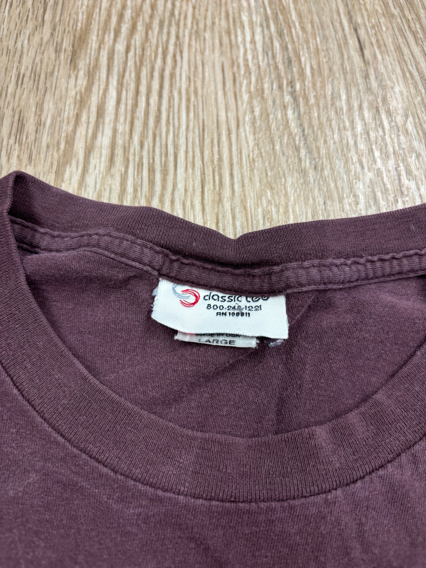 1990s Hennessy Cognac Faded Embroidered Tee