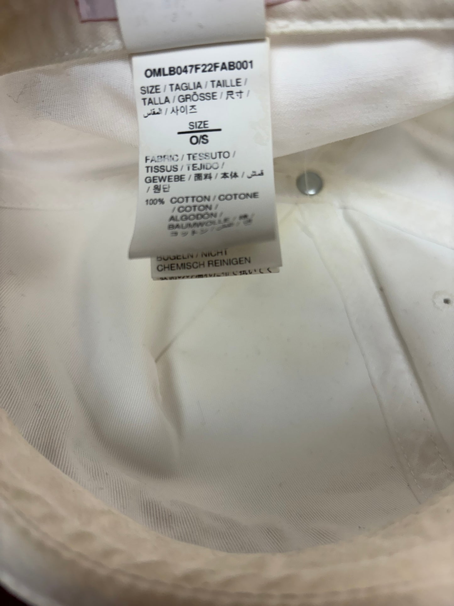 Off-White “Emotionally Available” Hat