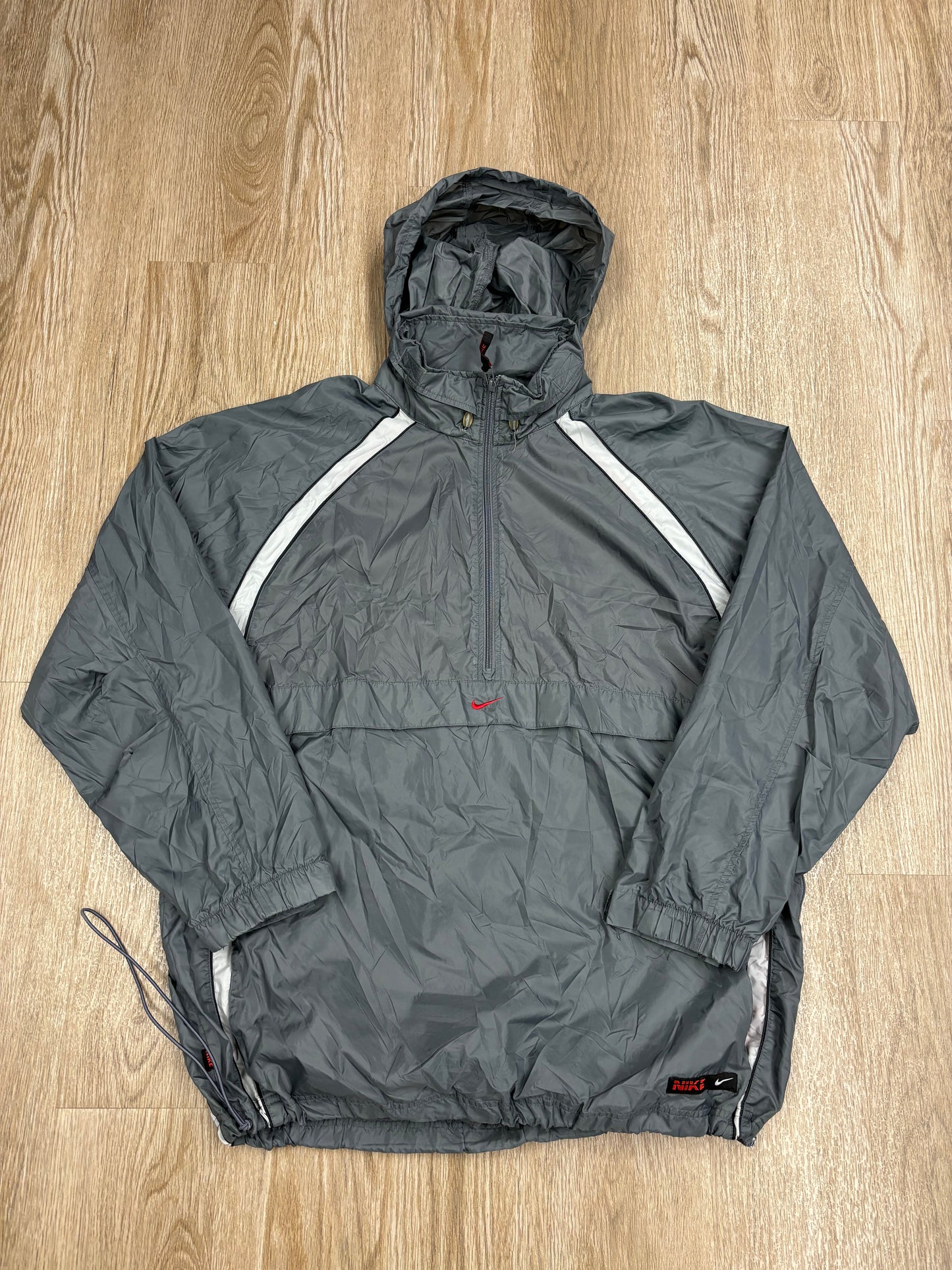 Y2K Nike Center Check Windbreaker