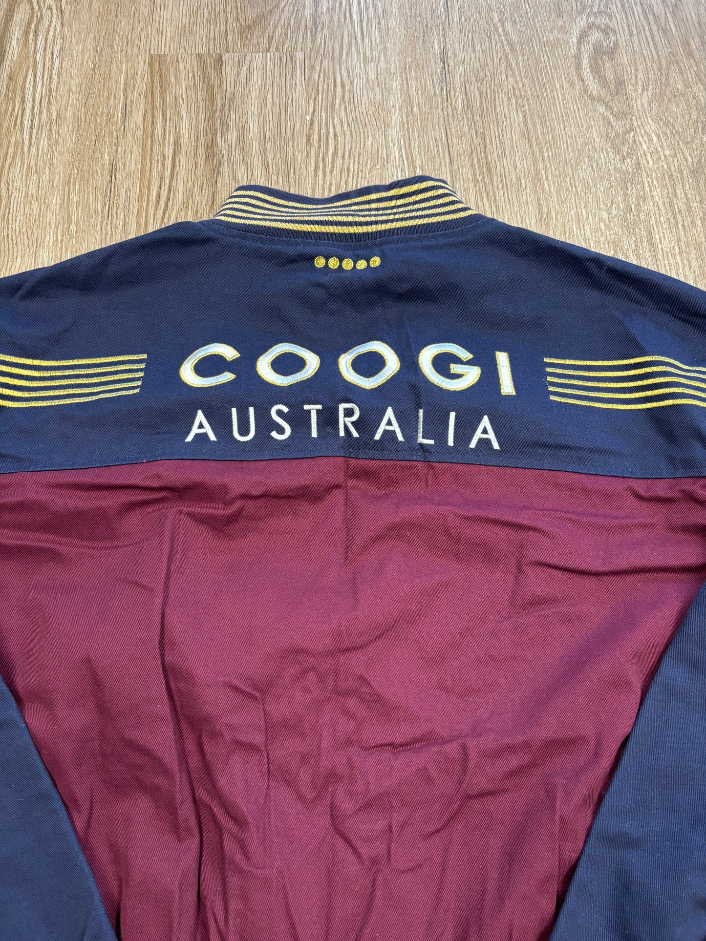 Vintage Coogi Australia Embroidered Racing Jacket