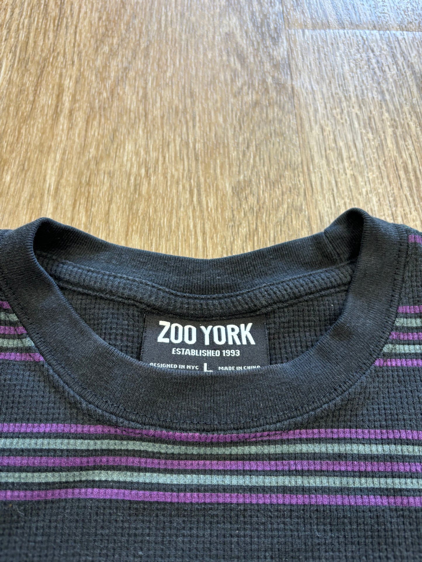 Y2K Zoo York Skateboards Thermal Longsleeve