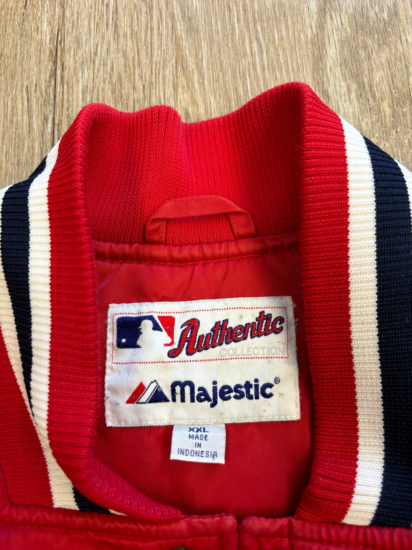 Vintage Boston Red Sox Satin Varsity Jacket