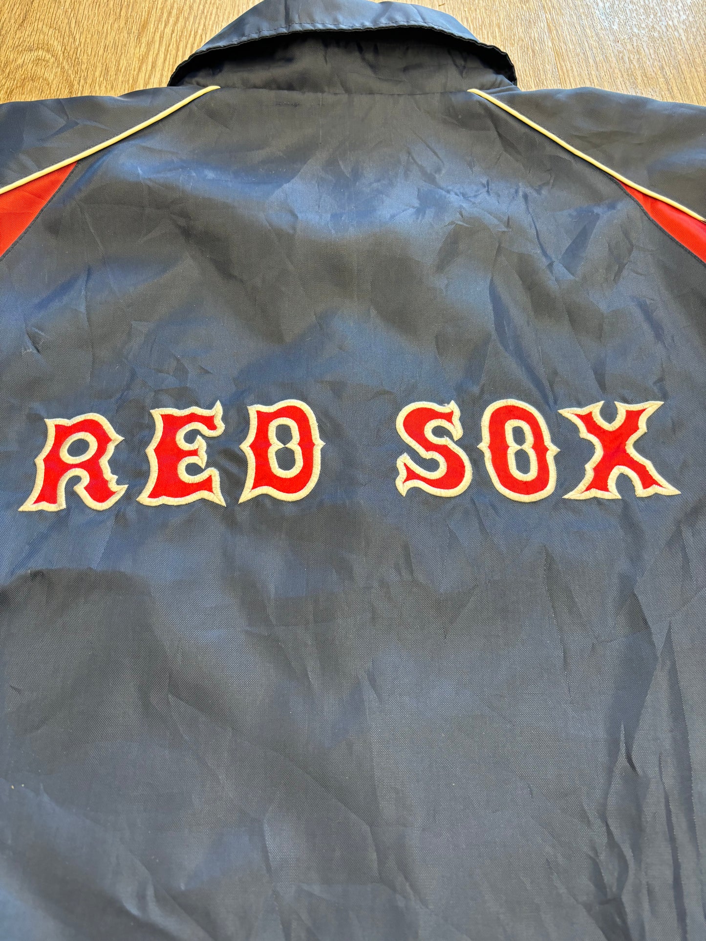 Vintage Boston Red Sox Embroidered Winbreaker Jacket