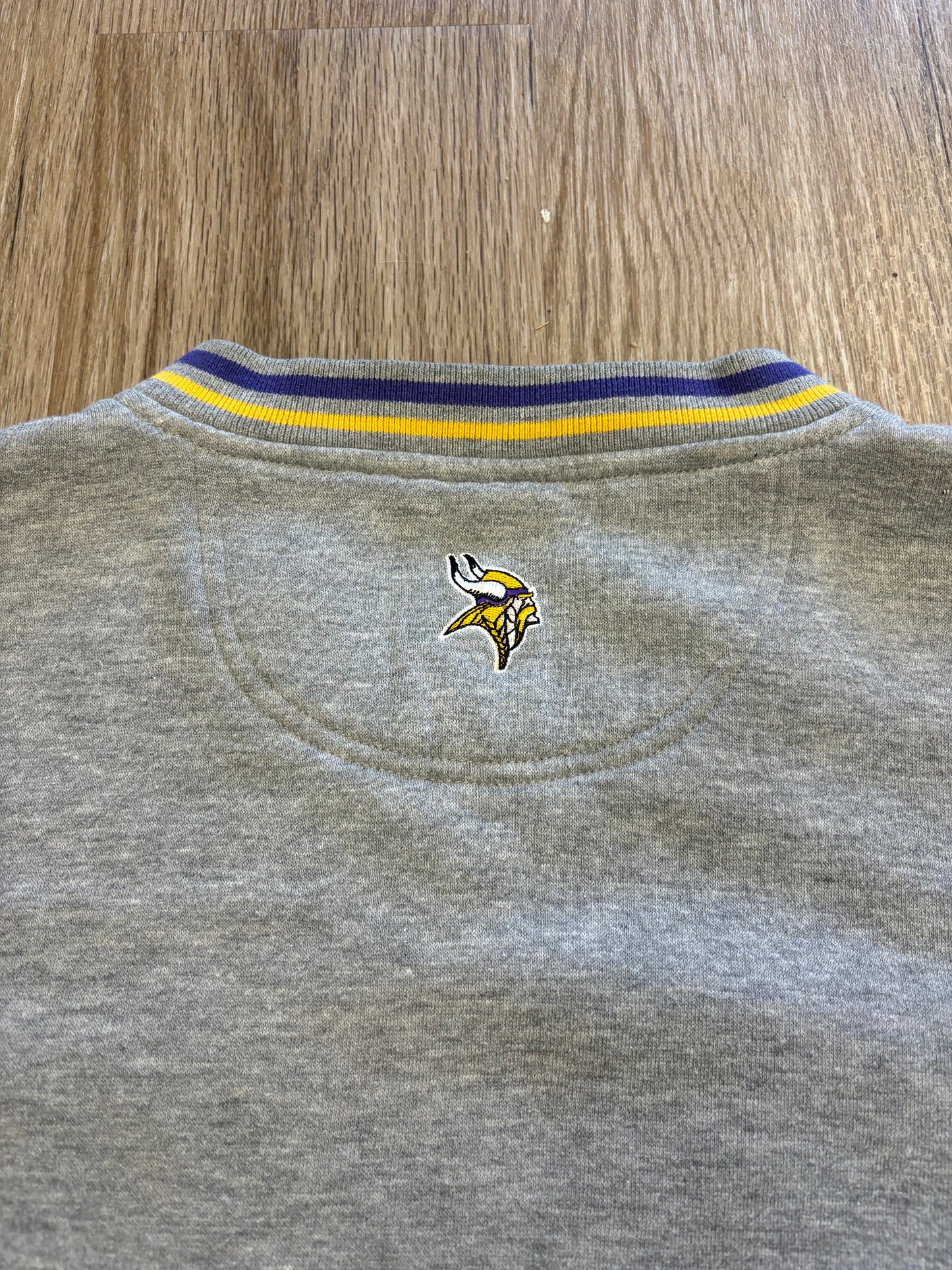 Y2K Minnesota Vikings Embroidered Crewneck