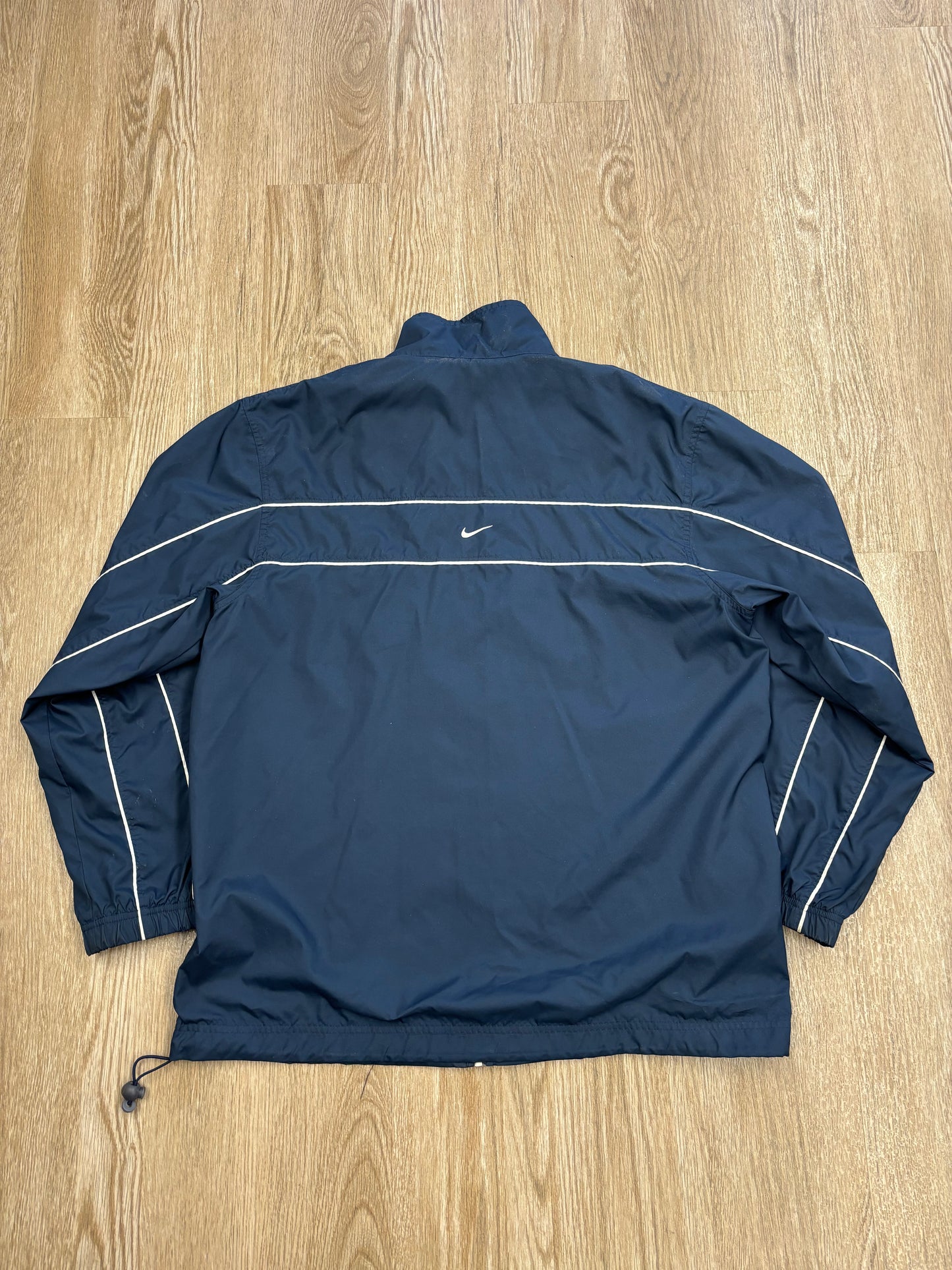Y2K Nike Silver Tag Embroidered Windbreaker Jacket