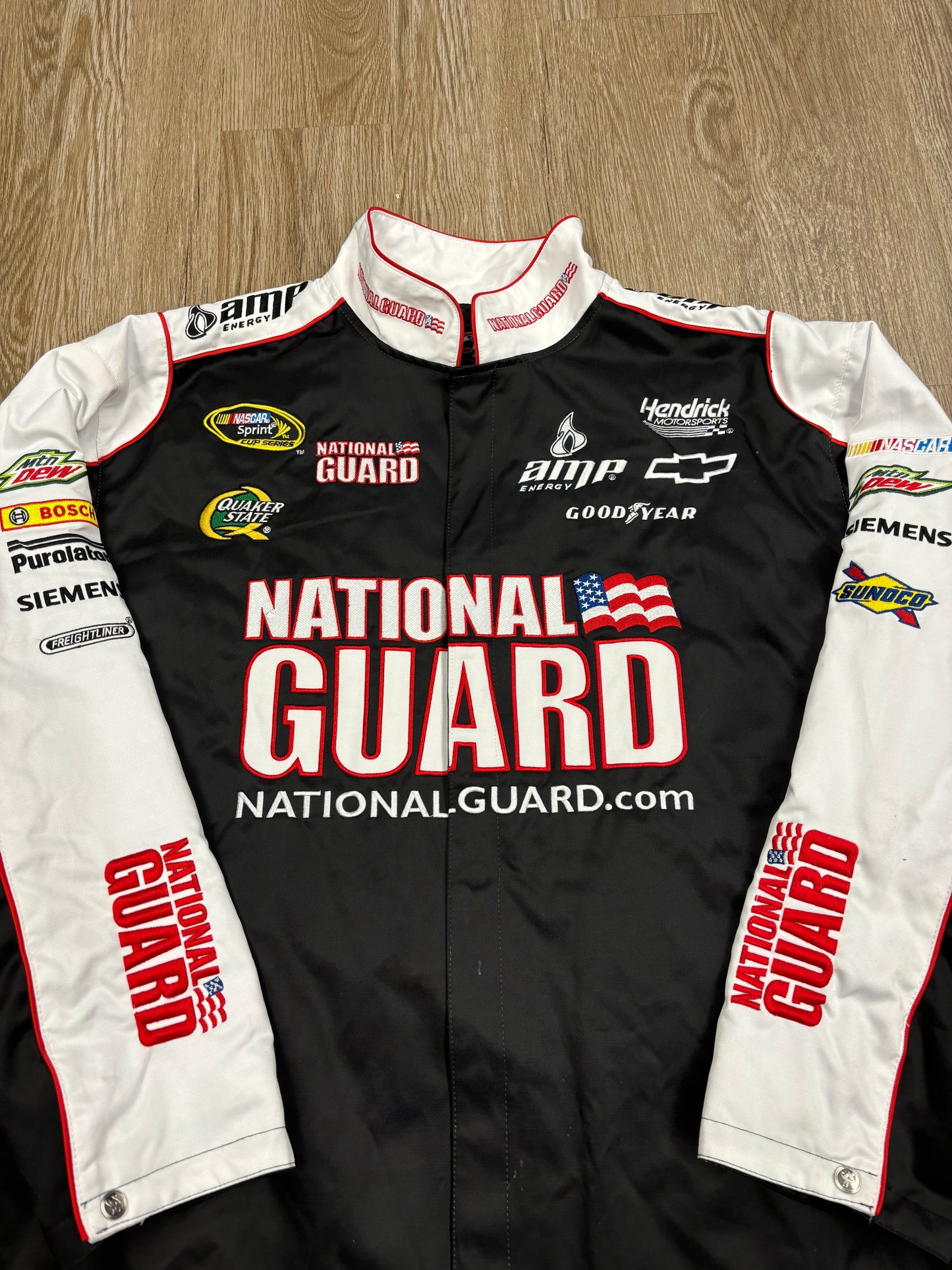 Vintage Dale Earnhardt Jr. Embroidered Racing Jacket