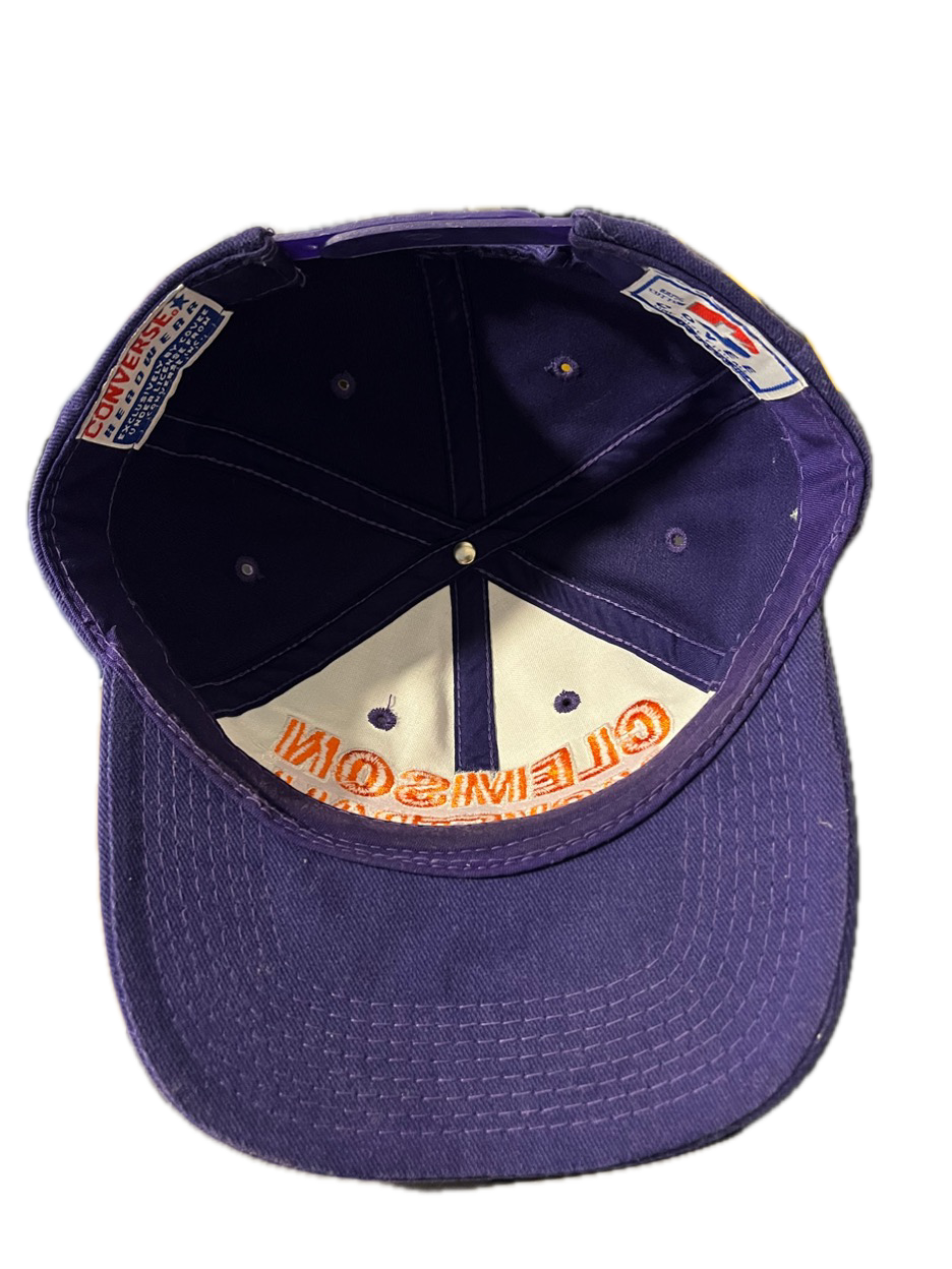 1990s Converse Clemson Basketball Corduroy Hat
