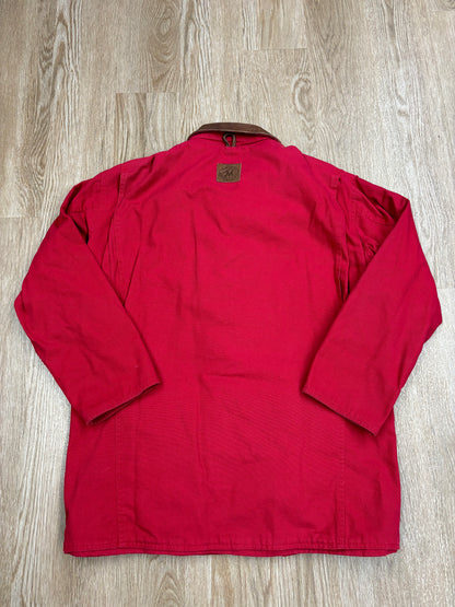 1990s Marlboro Country Store Leather-Collared Chore Coat