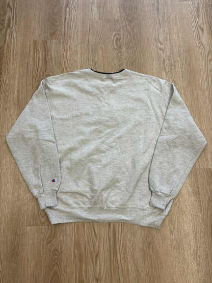 1990s Champion Embroidered Spell-Out Crewneck