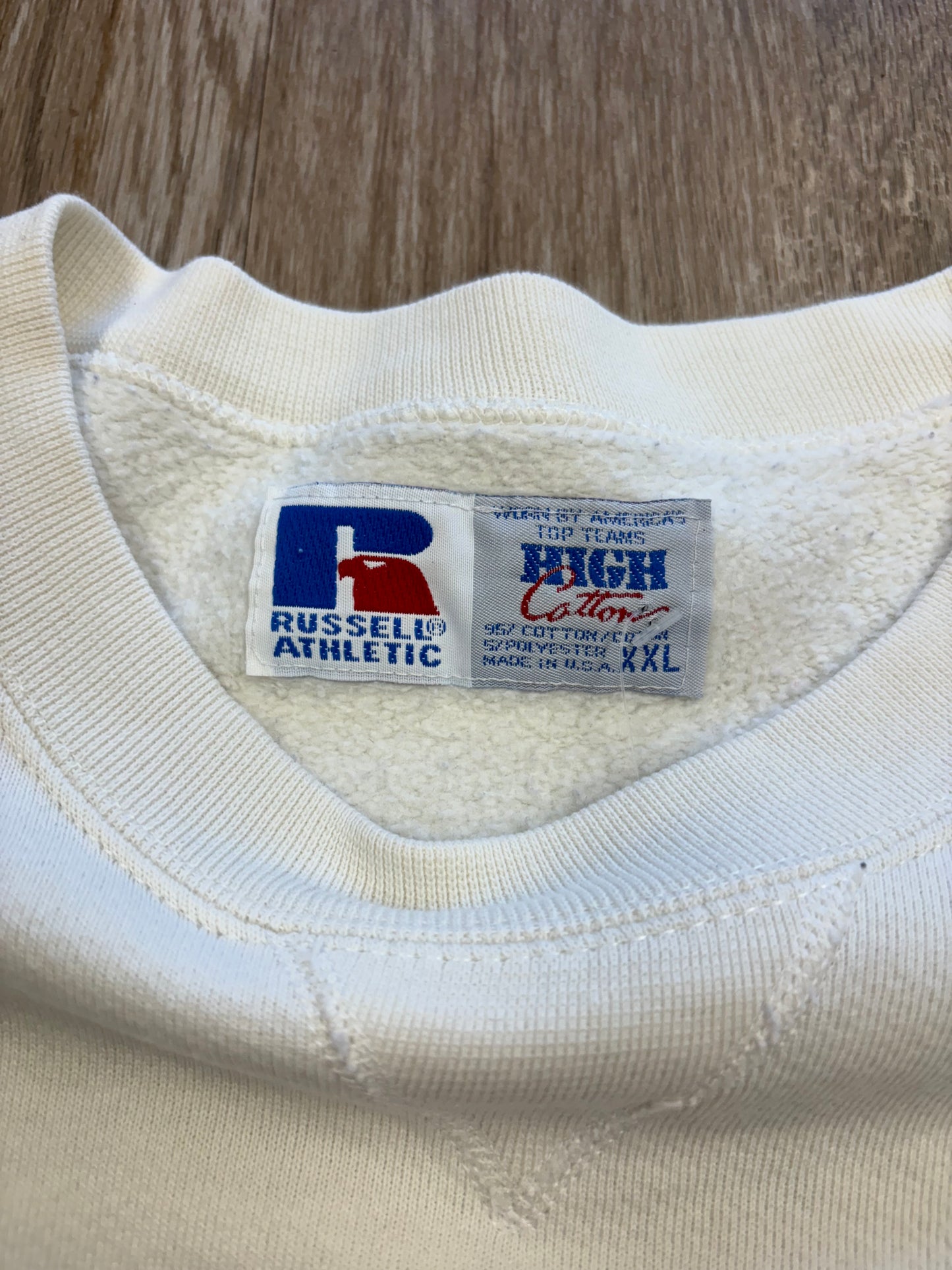 1990s Russell Athletic Indiana University Embroidered Crewneck