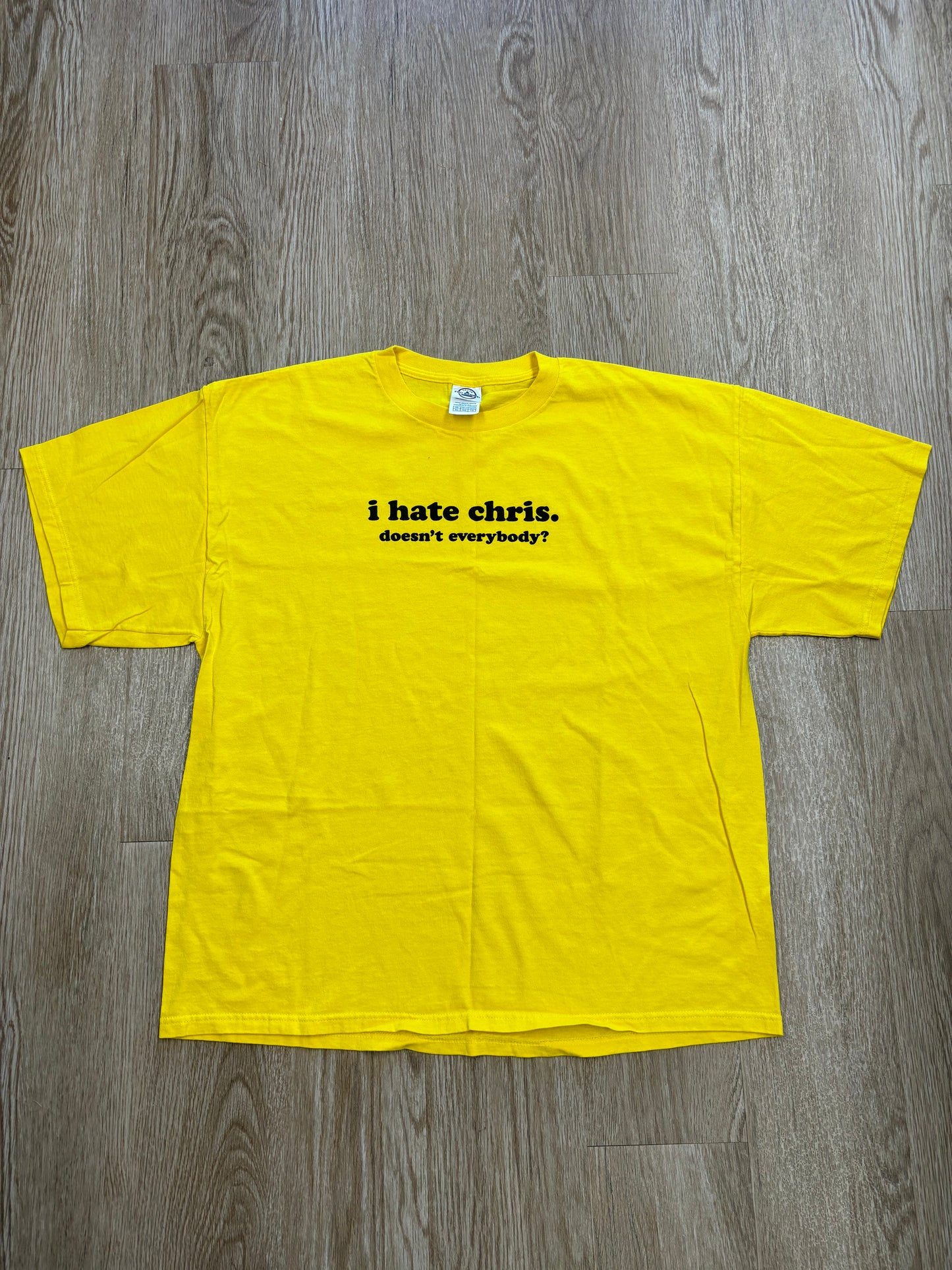 2005 Everybody Hates Chris TV Show Promo Tee DEADSTOCK