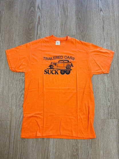 1981 “Trailered Cars Suck” Raunchy Tee