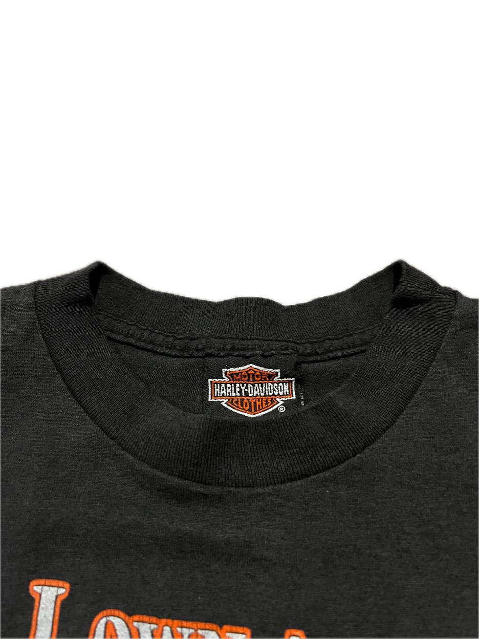 (XL) 1988 Harley Davidson "I Own A Harley, Not Just A T-Shirt" 3-D Emblem Tee