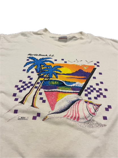 (L) 1989 Myrtle Beach Single Stitch Tee