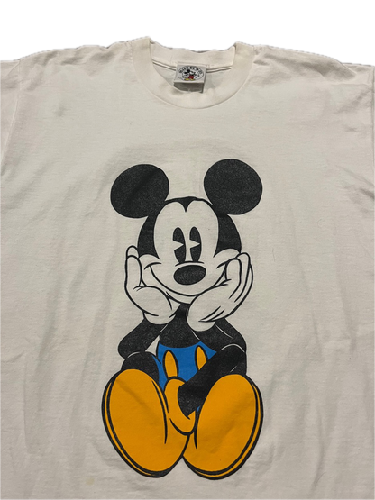 (L) 1990s Mickey & Co Wrap Around Tee