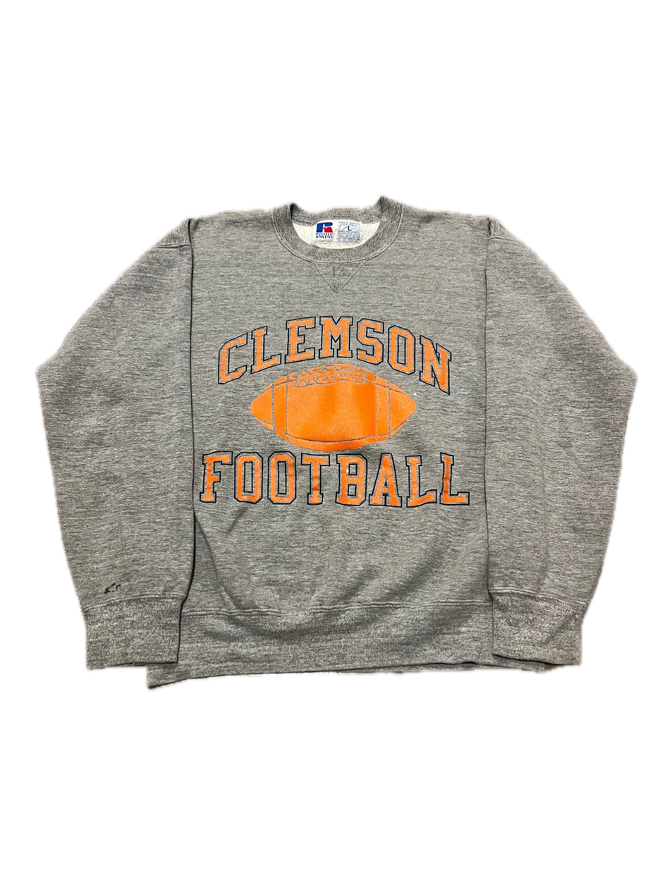 (L) 1990s Russell Athletic Clemson Football Crewneck