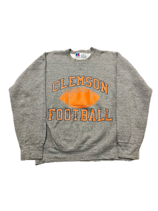 (L) 1990s Russell Athletic Clemson Football Crewneck